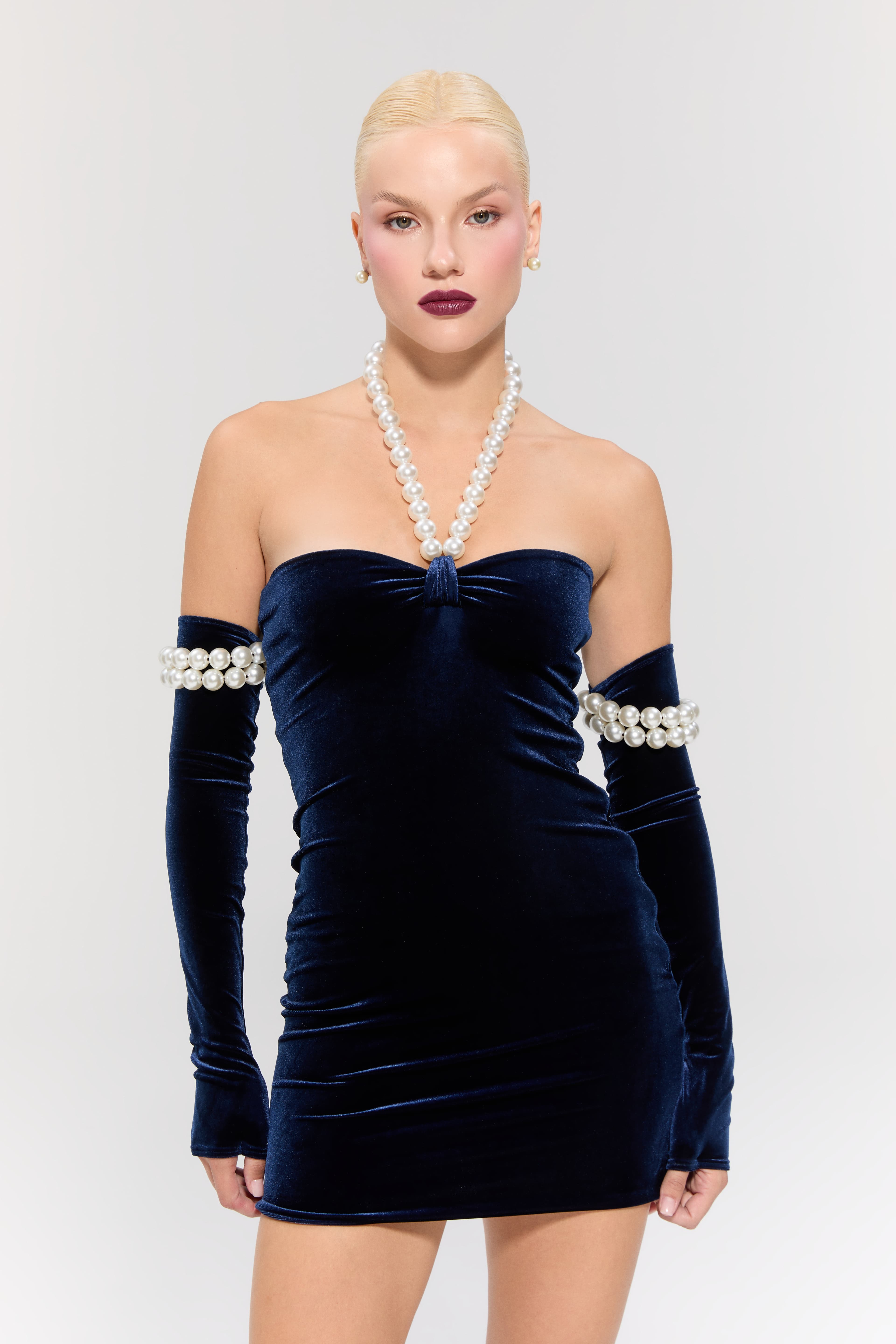 Eternal Heir Mini Navy Dress