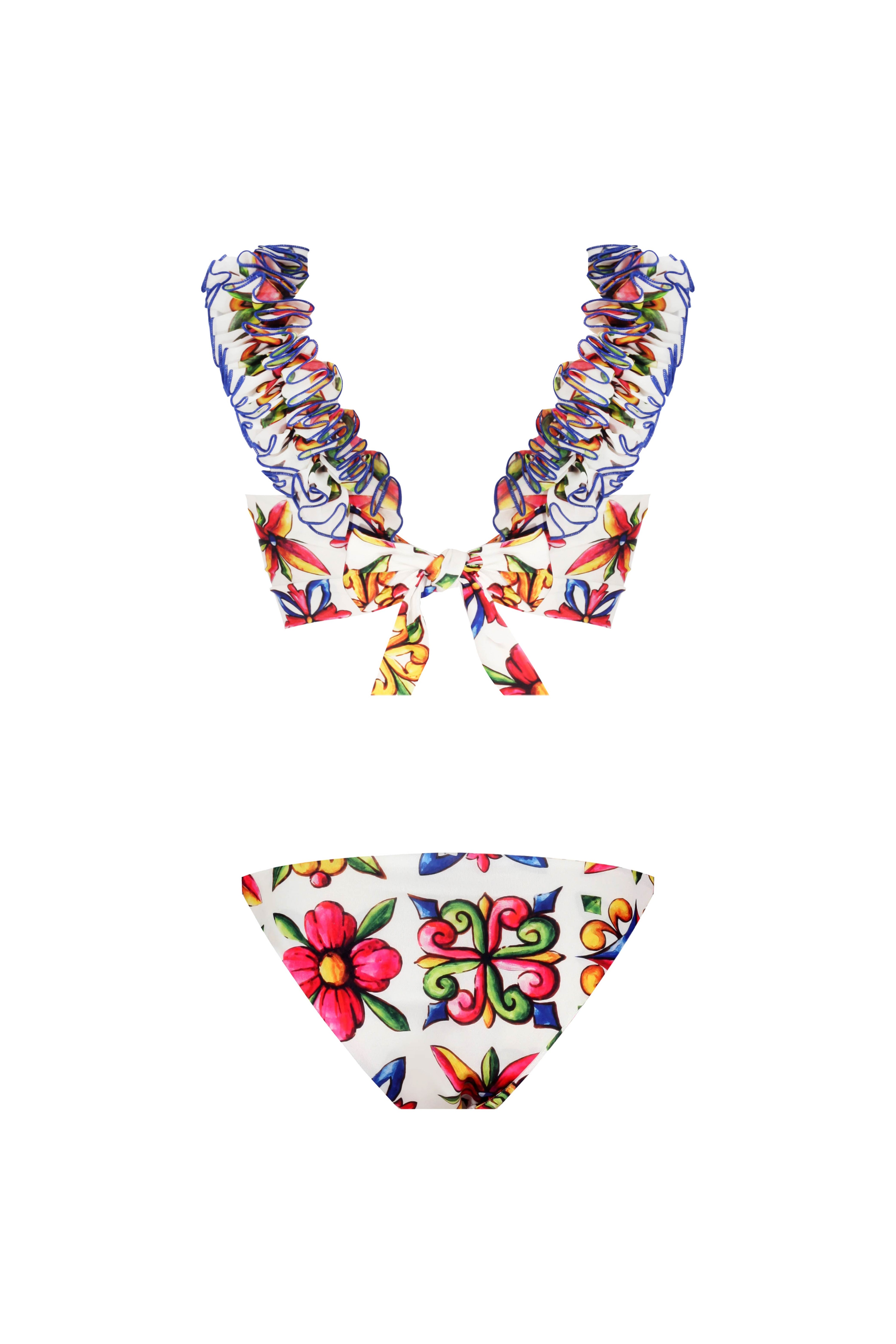 Lily Sicilia Short Waist Bikini Set