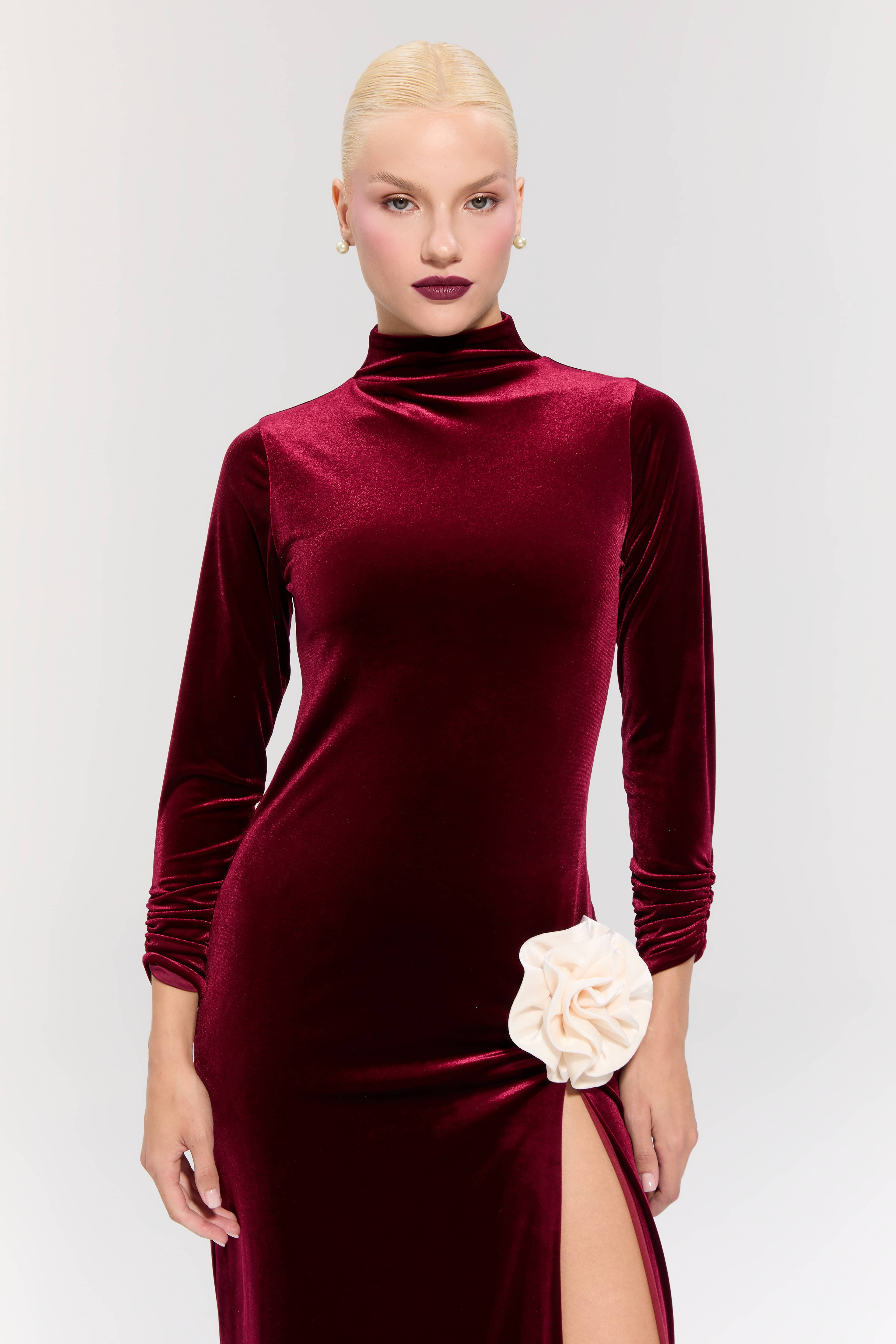 Queen’s Chamber Burgundy Dress