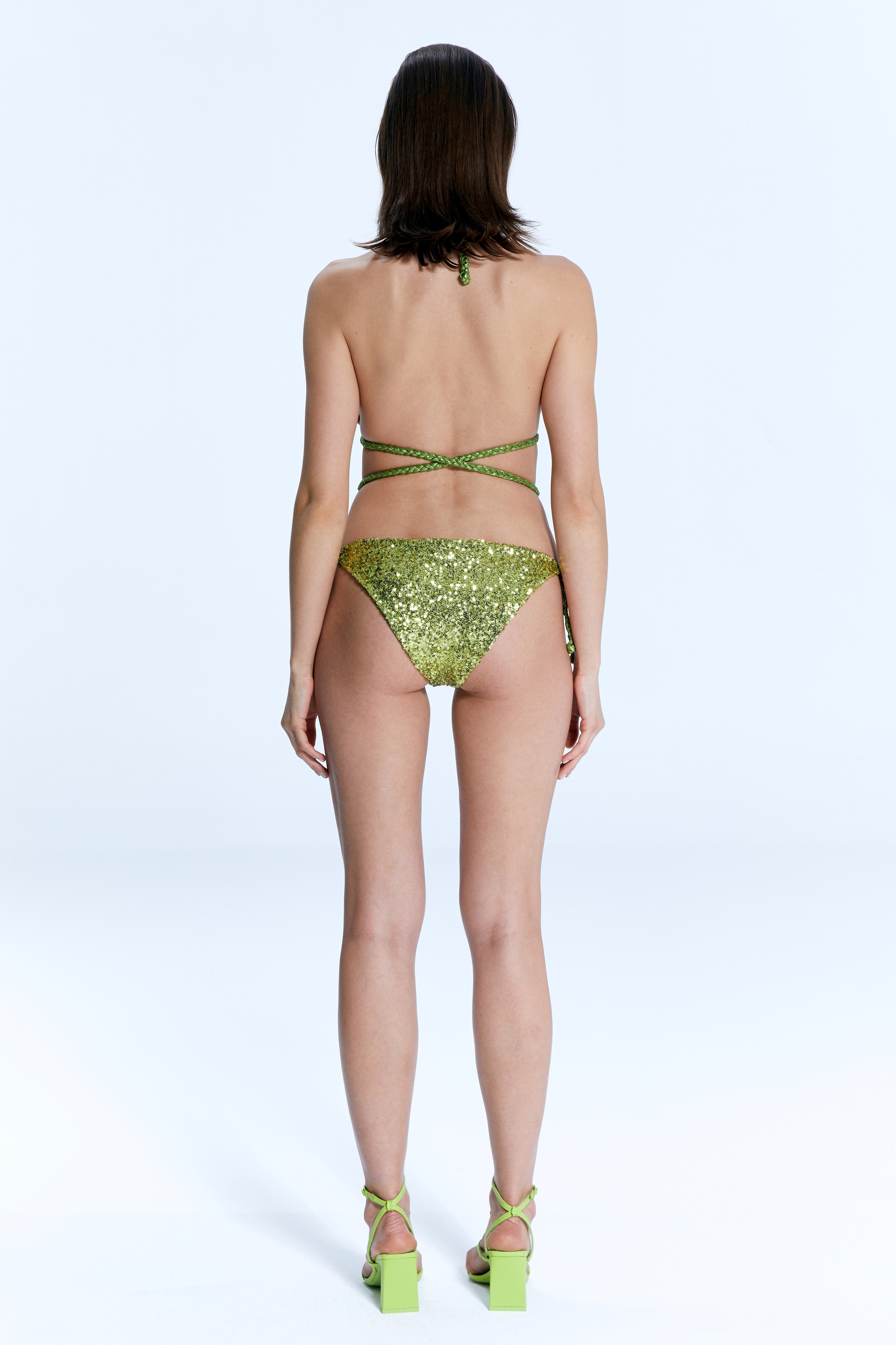 Verde Triangle Bikini Set