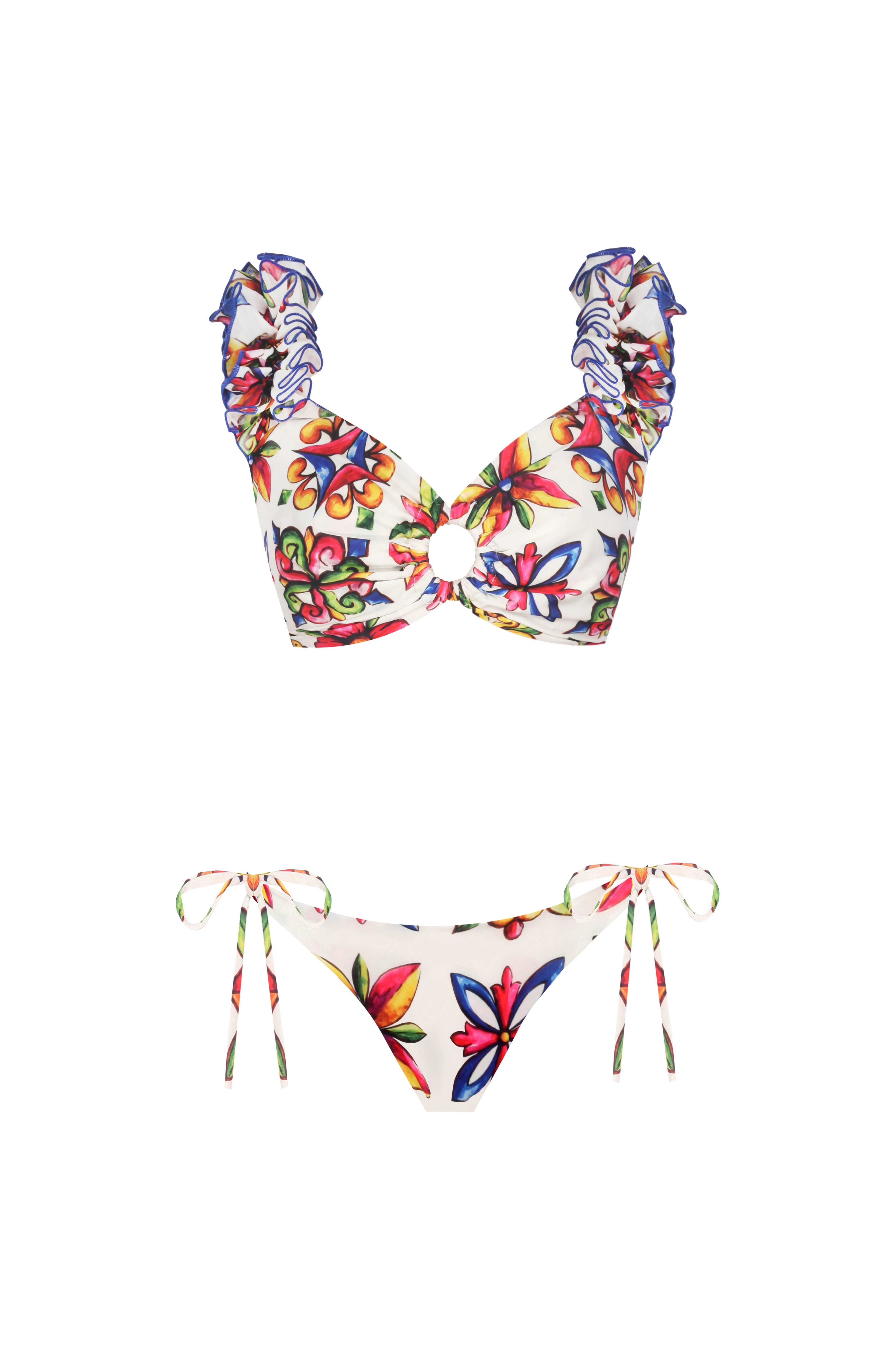 Lily Sicilia Short Waist Bikini Set