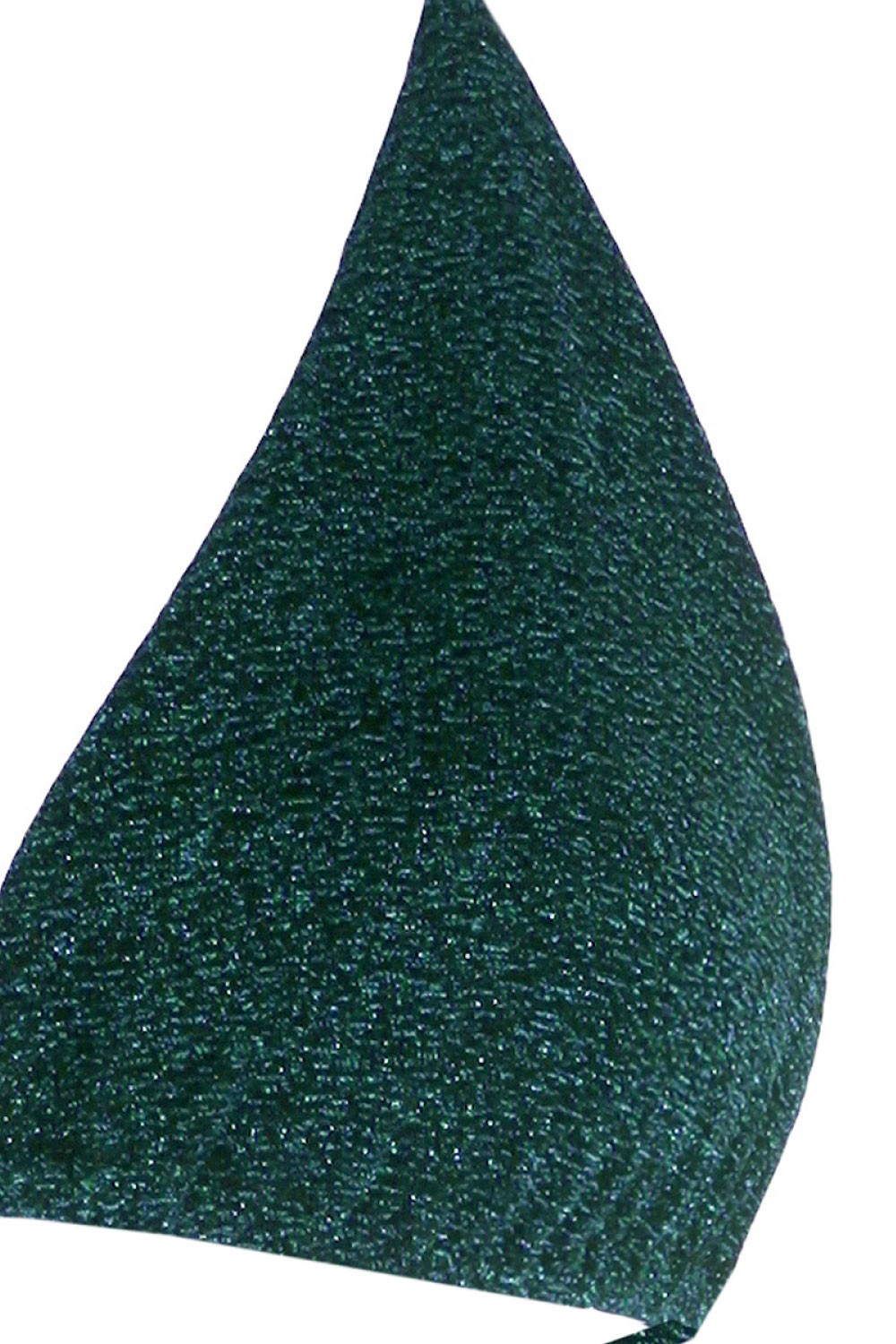 Triangle Sparkle Green Bikini Set