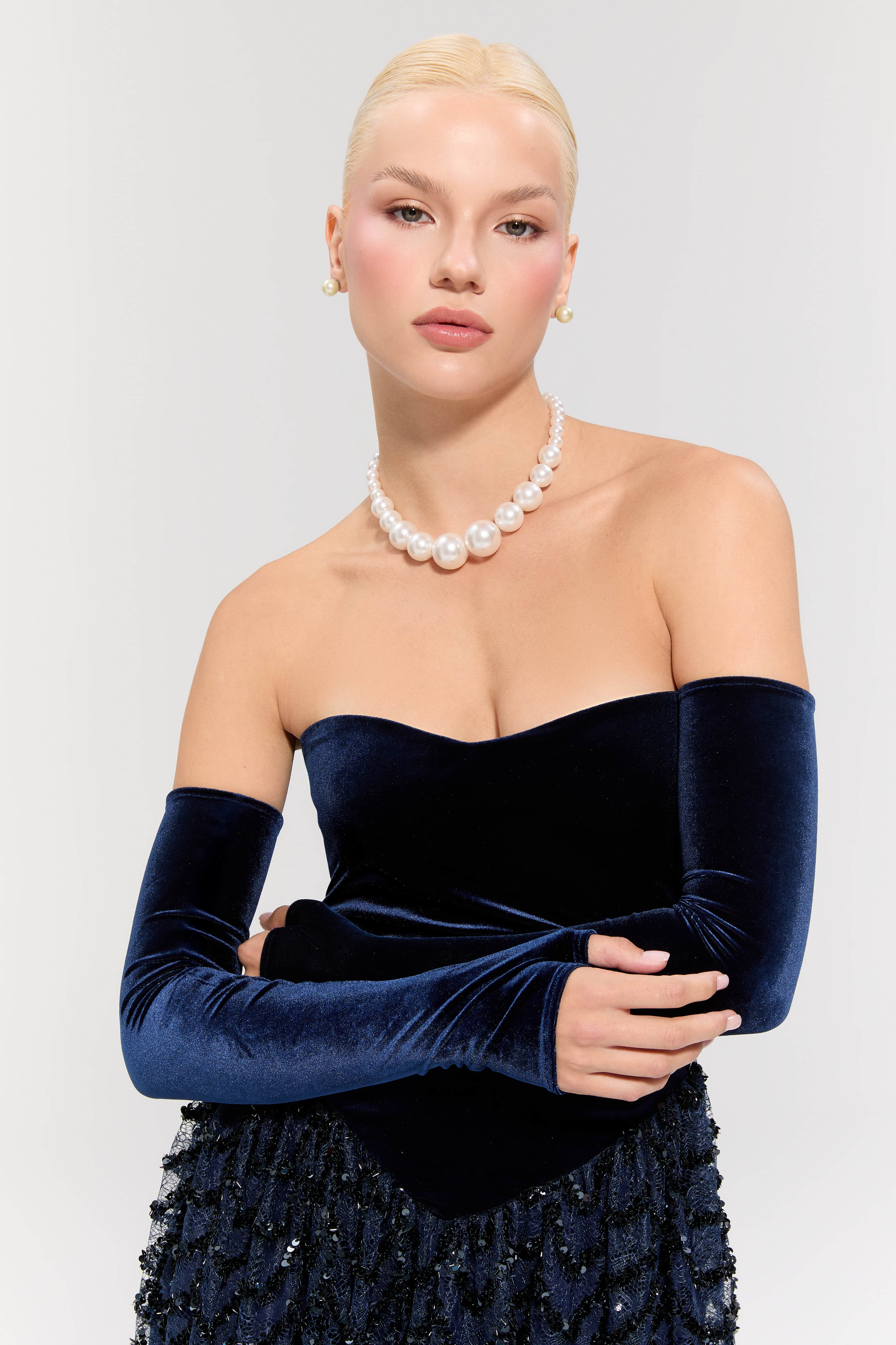Throne of Velvet Gown