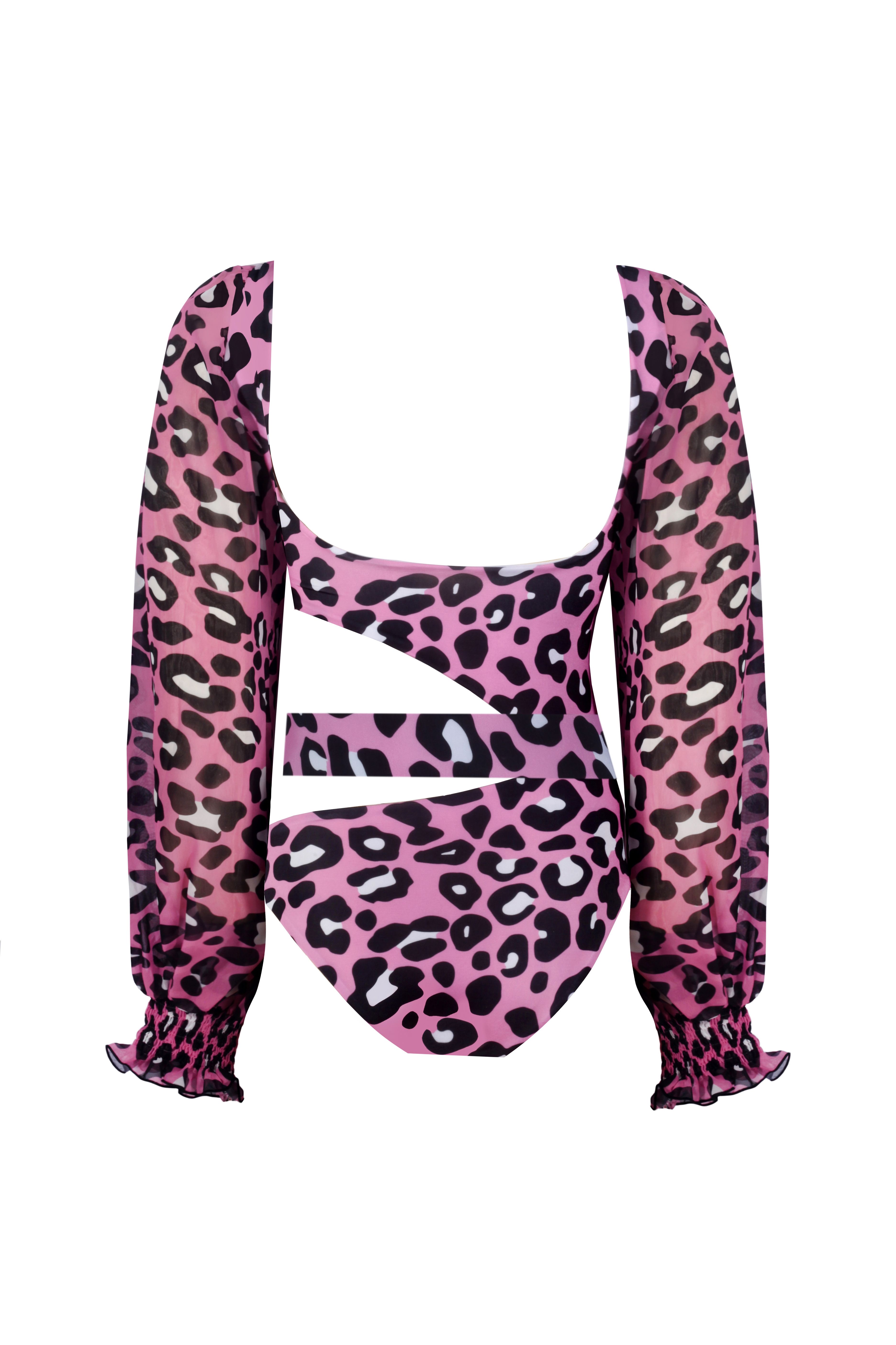 Ella Pink Leo Swimsuit