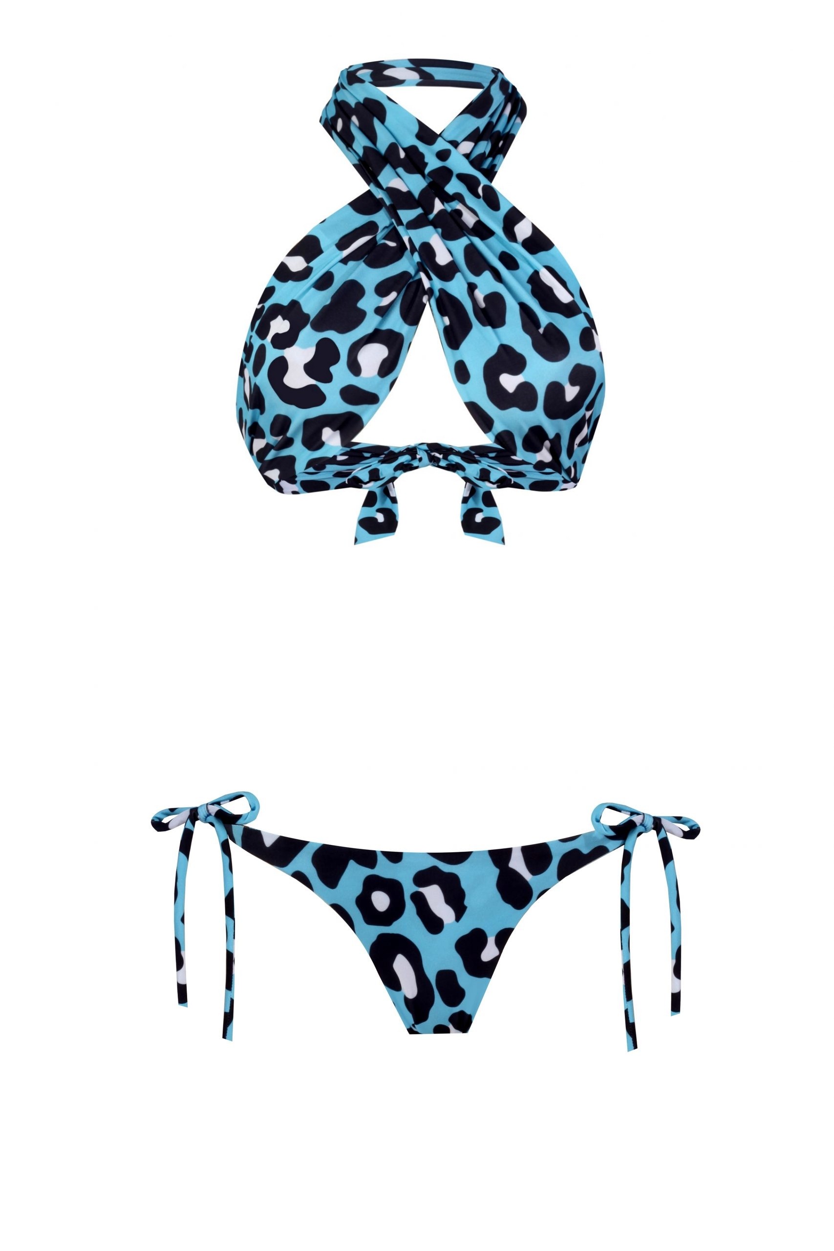 Sun 3 In 1 Blue Leo Bikini