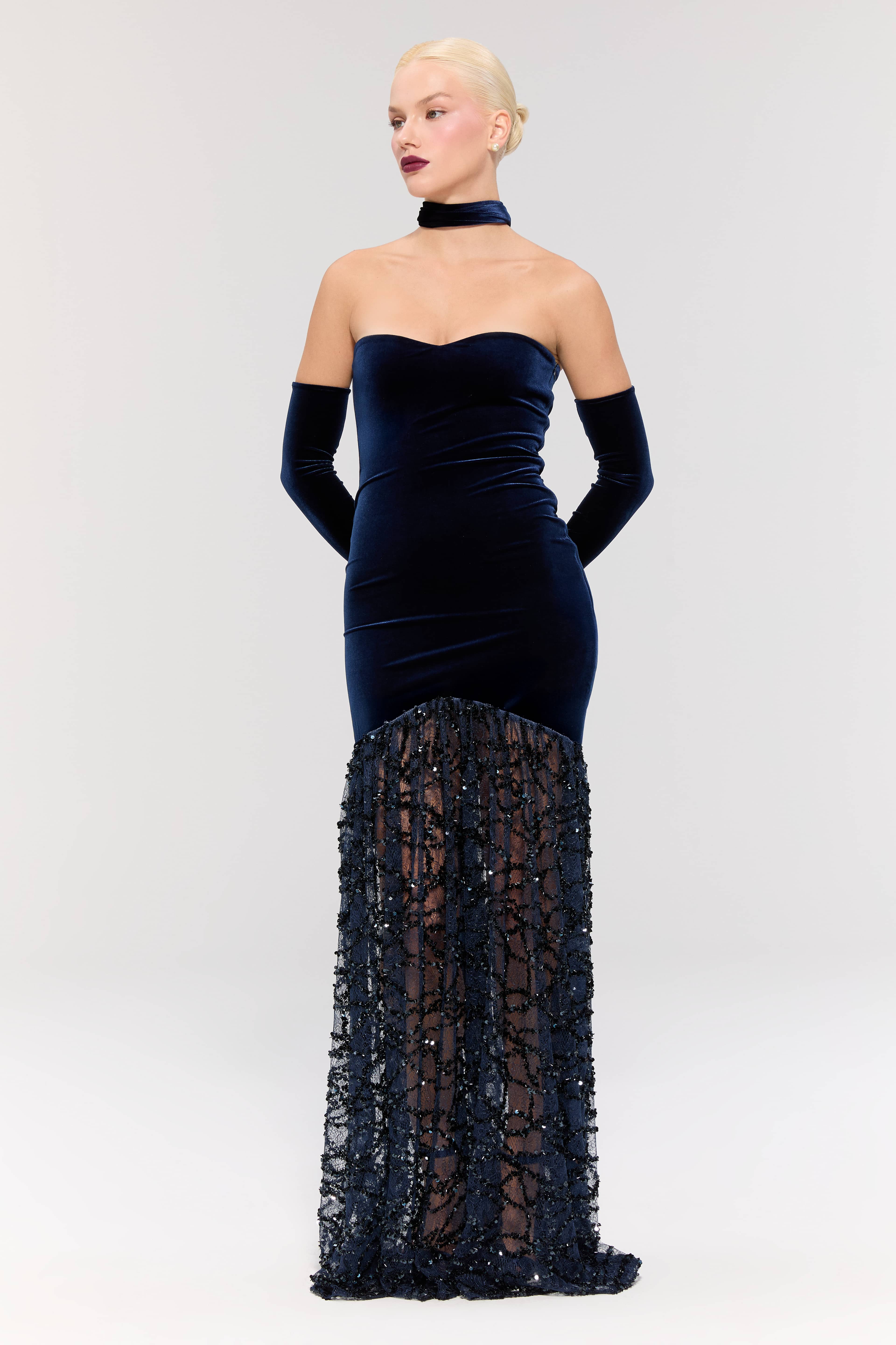 Amethyst Dynasty Gown