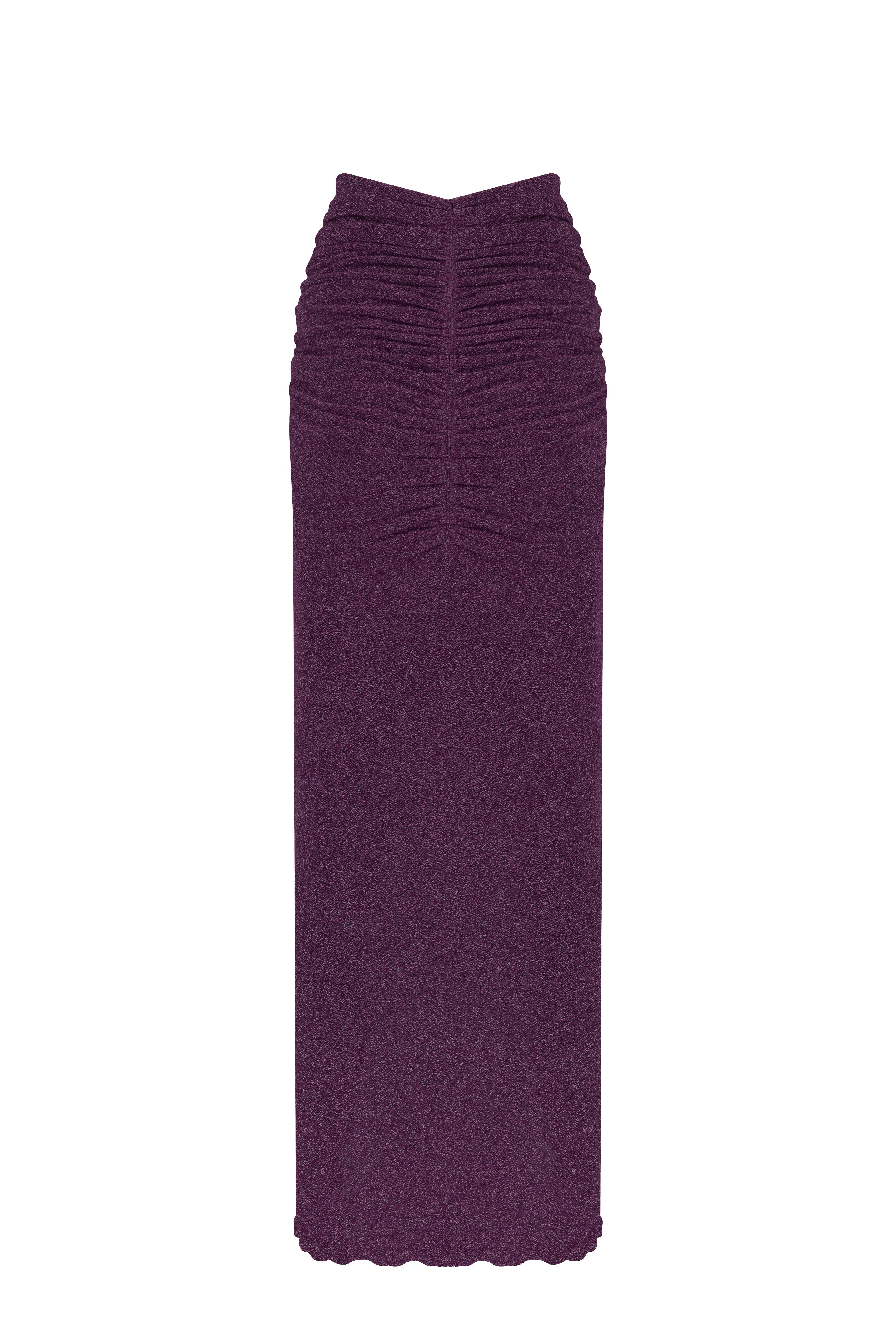 Moon Sparkle Purple Skirt