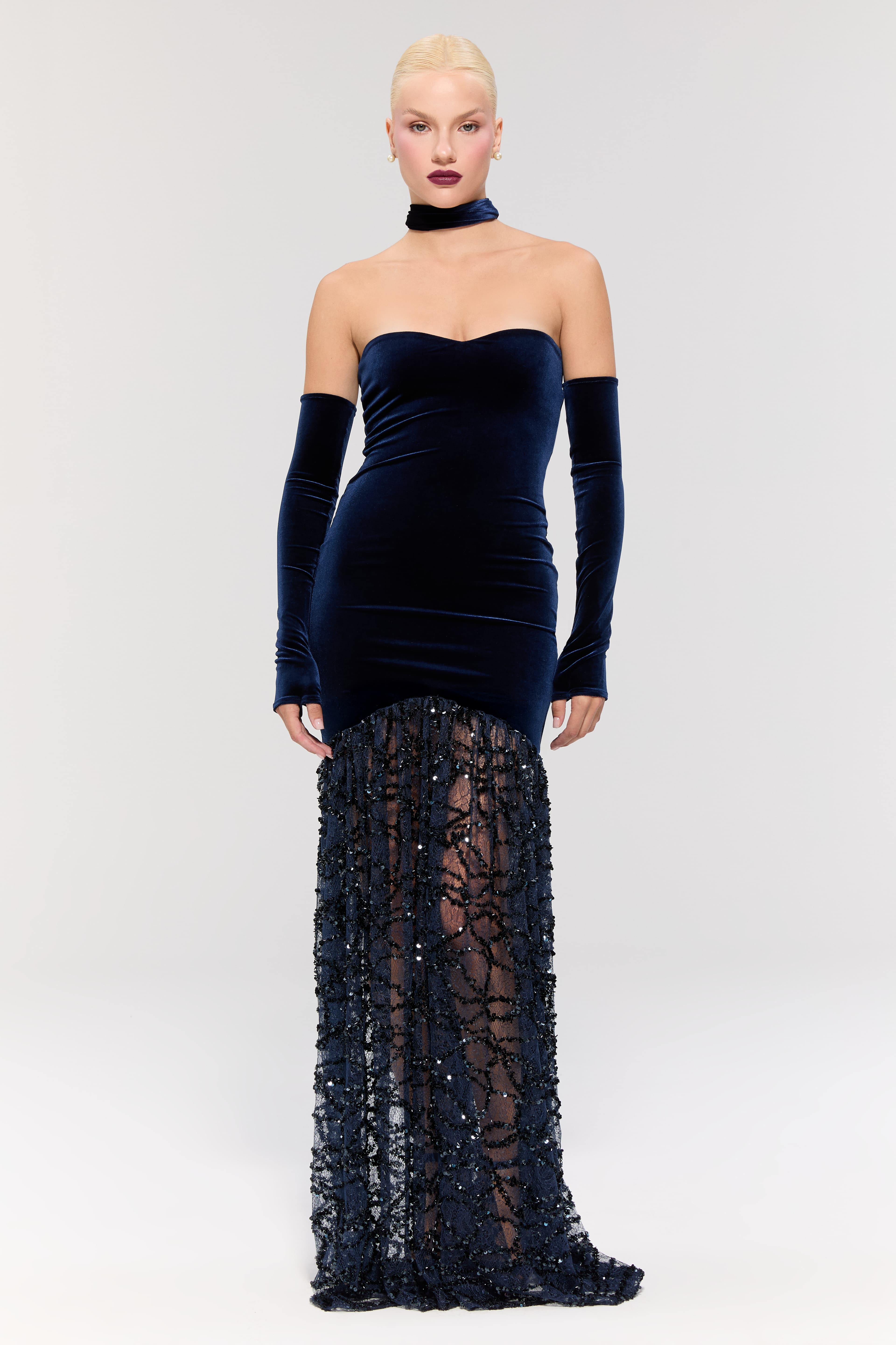 Amethyst Dynasty Gown