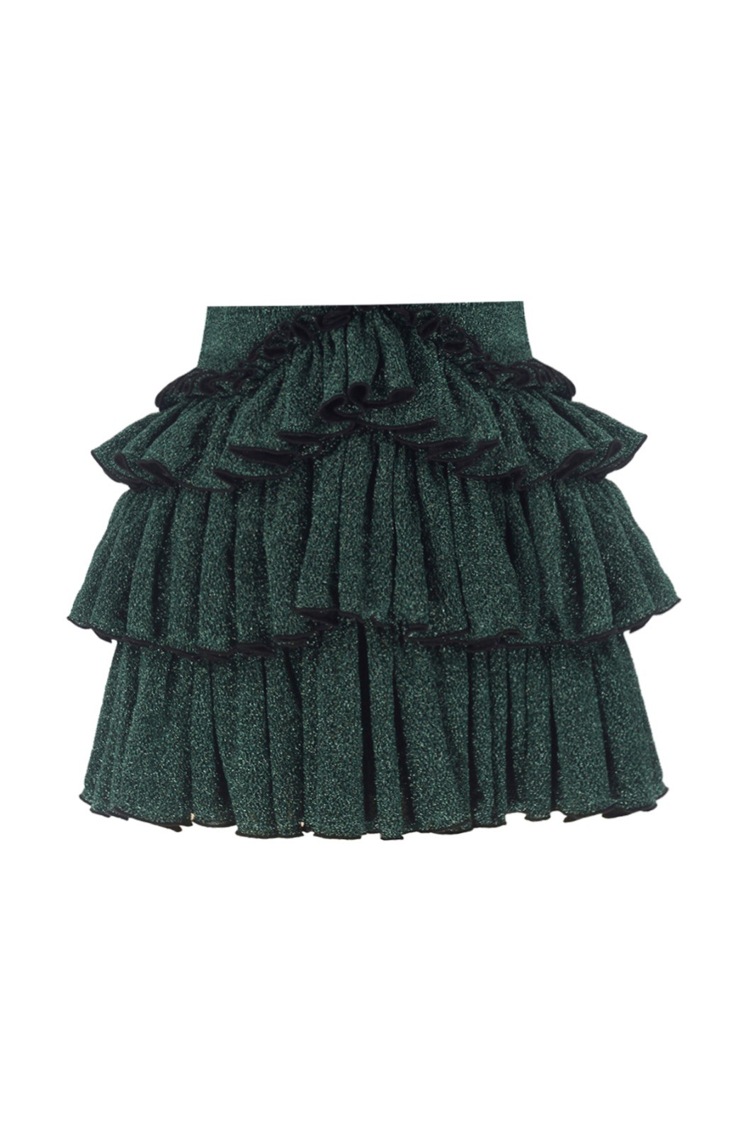 Bellano Sparkle Green Skirt 