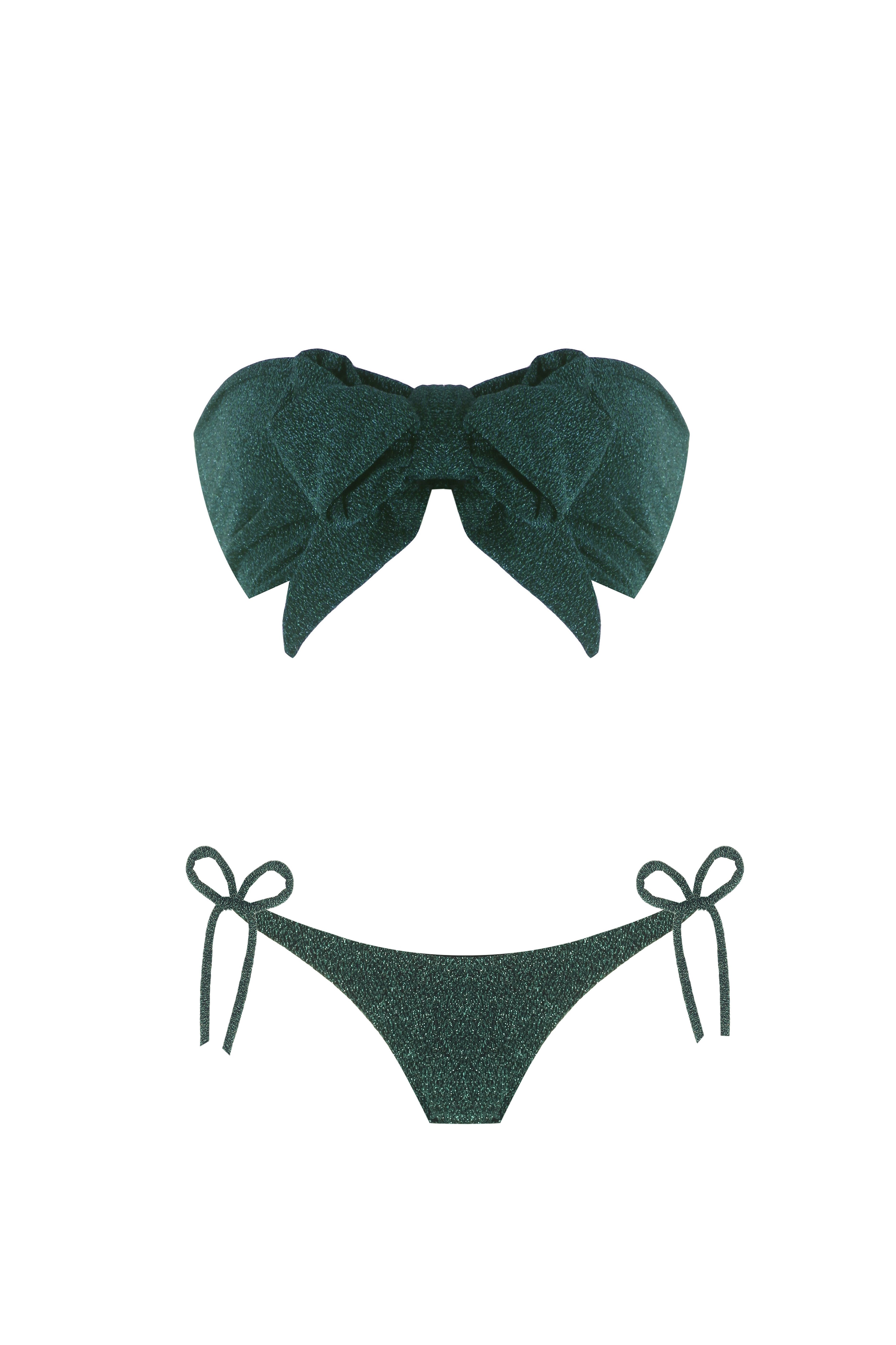 Sun 3 In 1 Sparkle Green Bikini