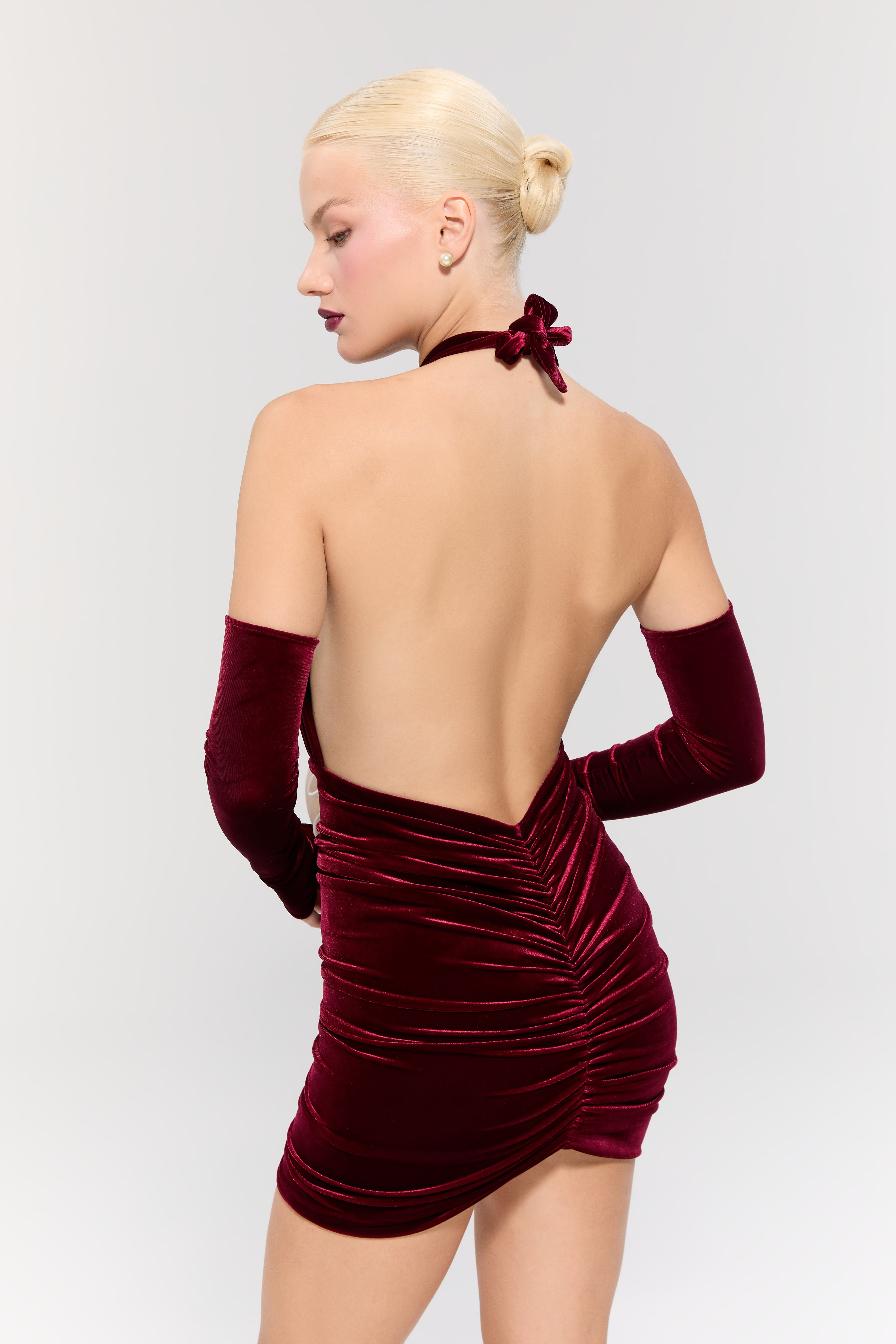Mirabell Red Mini Dress