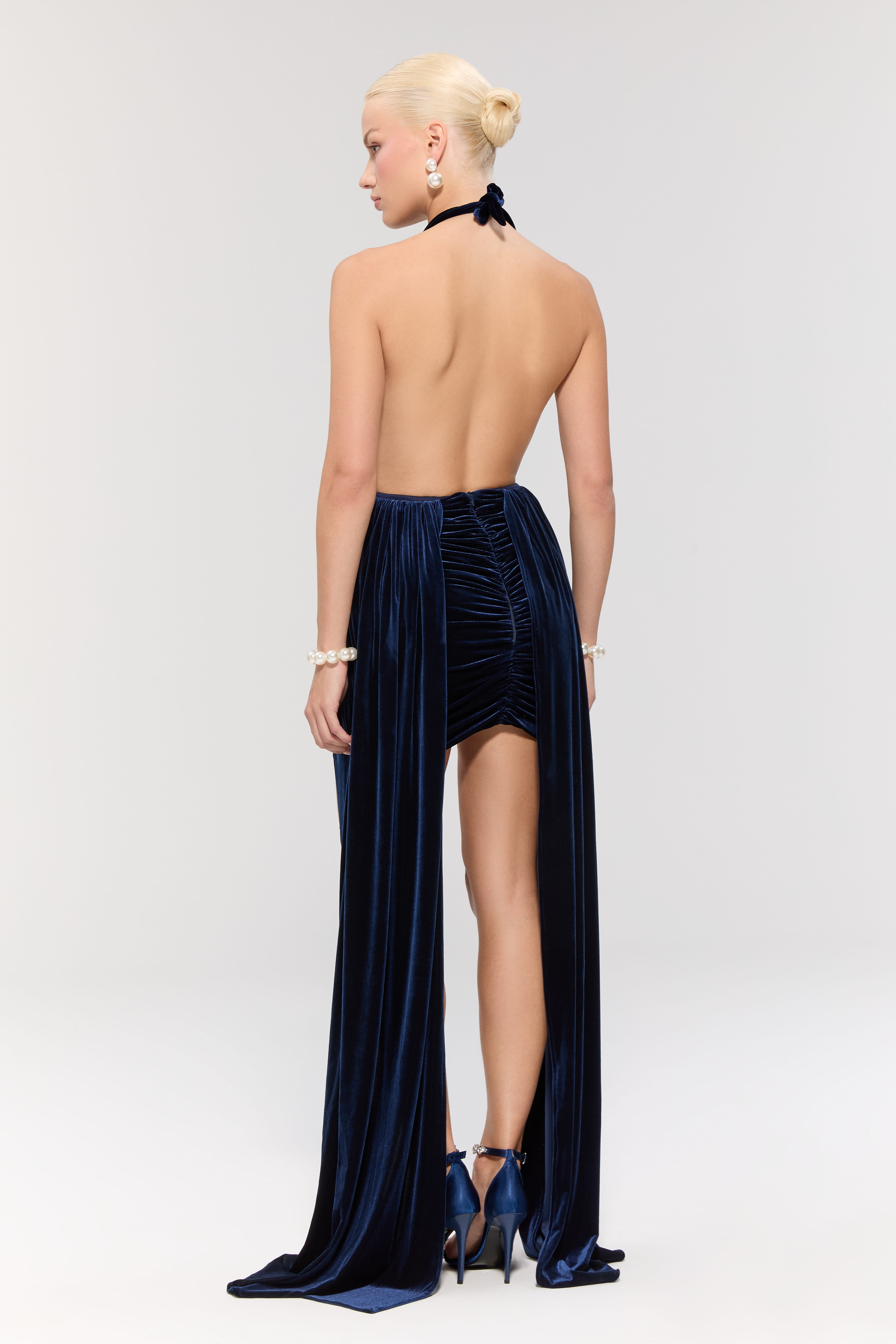 The Heiress Navy Dress