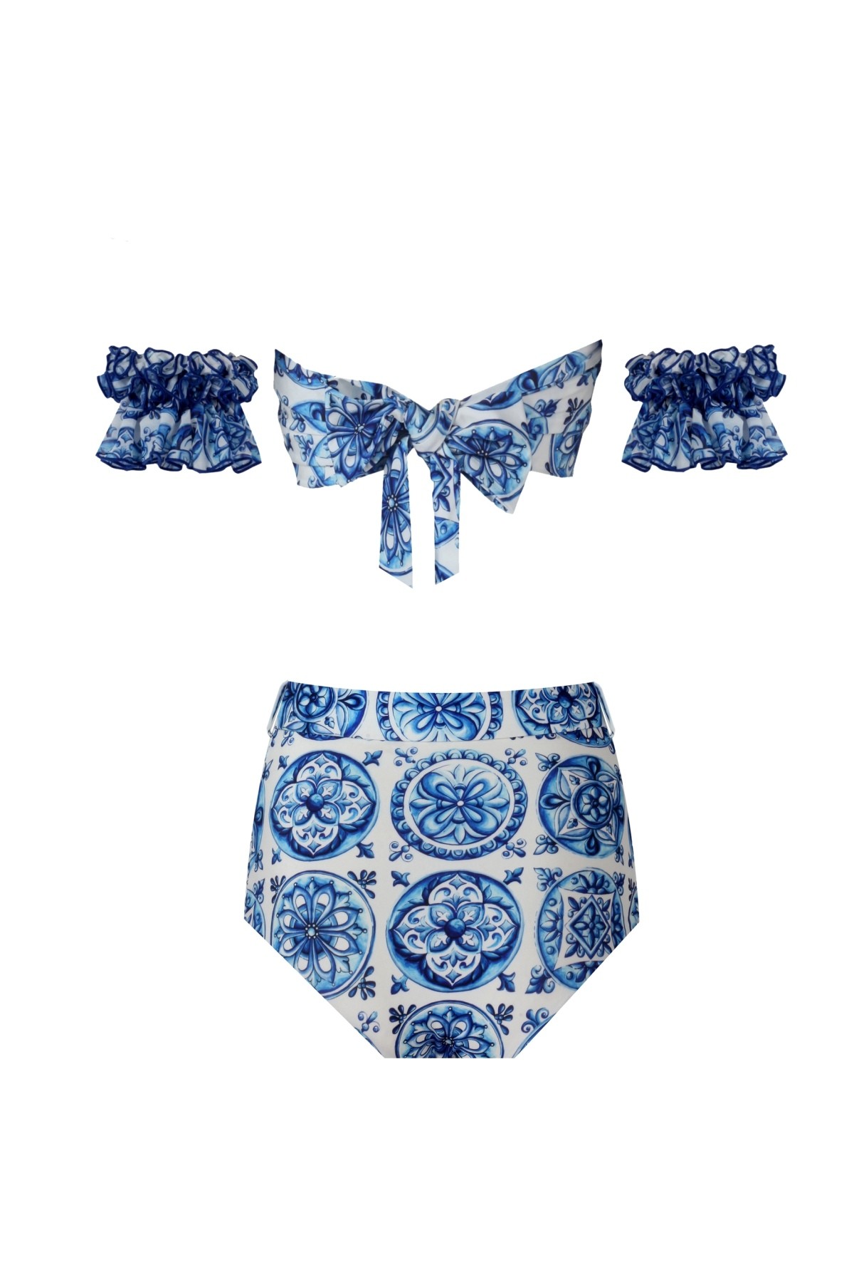 Marigold Blue Blanc Bikini