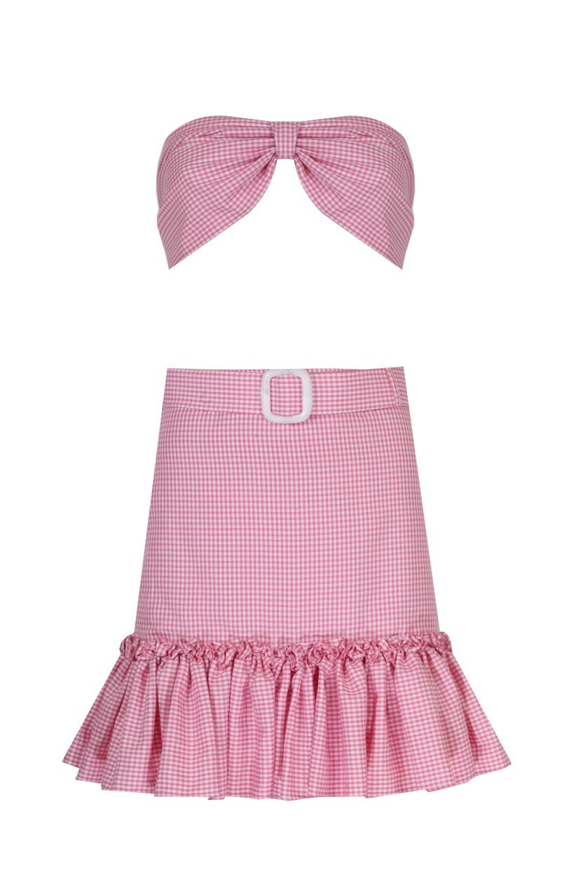 Pinky Skirt & Top Set