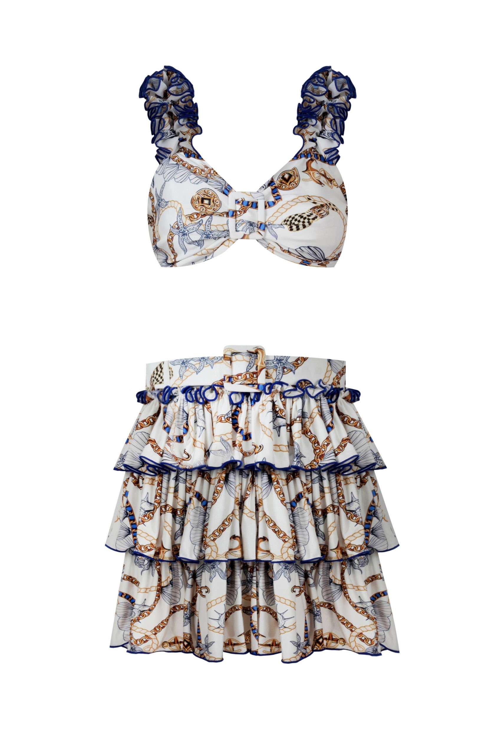 Helianthus Tropezienne Skirt & Lily Top Set
