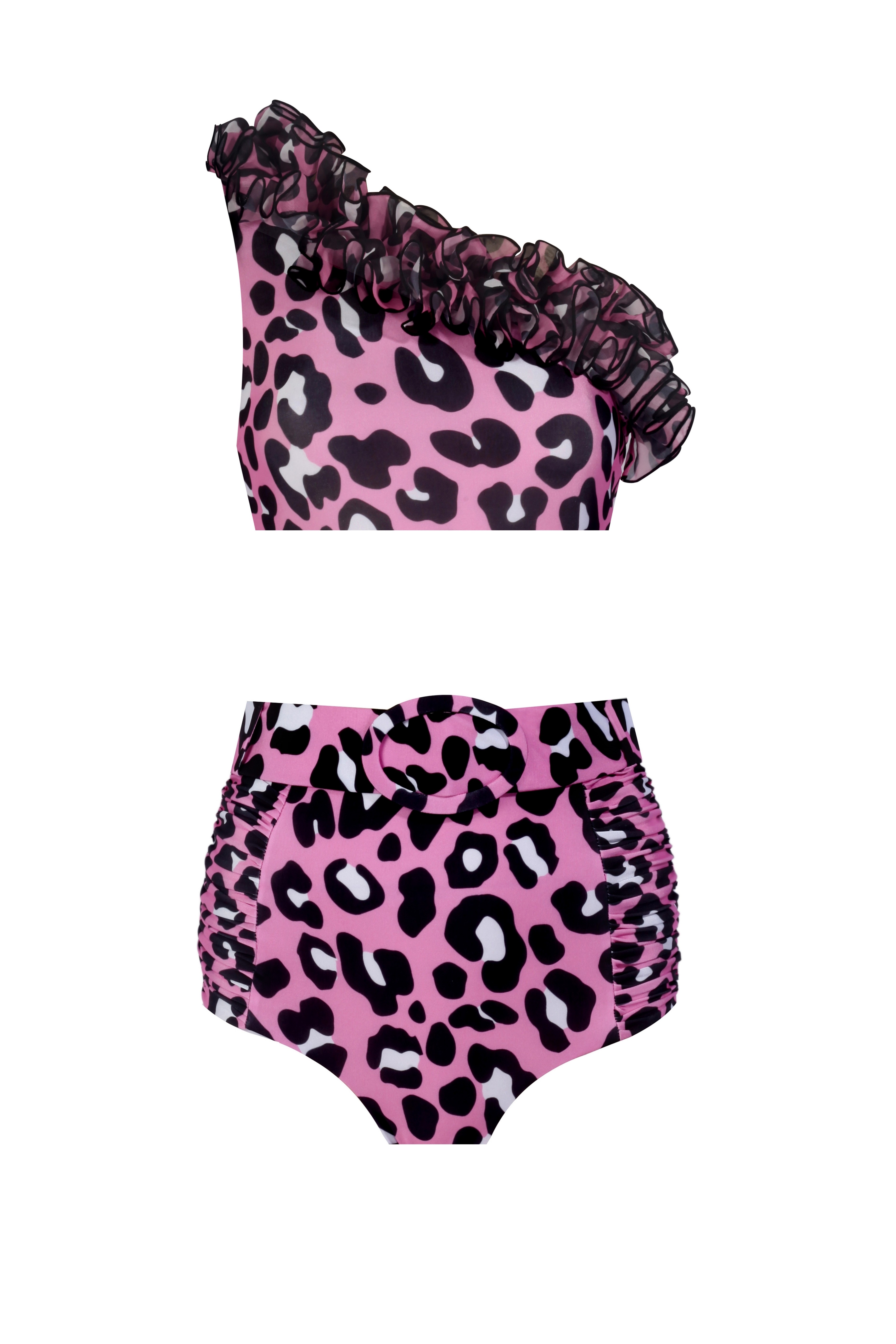 Alexis Pink Leo Bikini Set