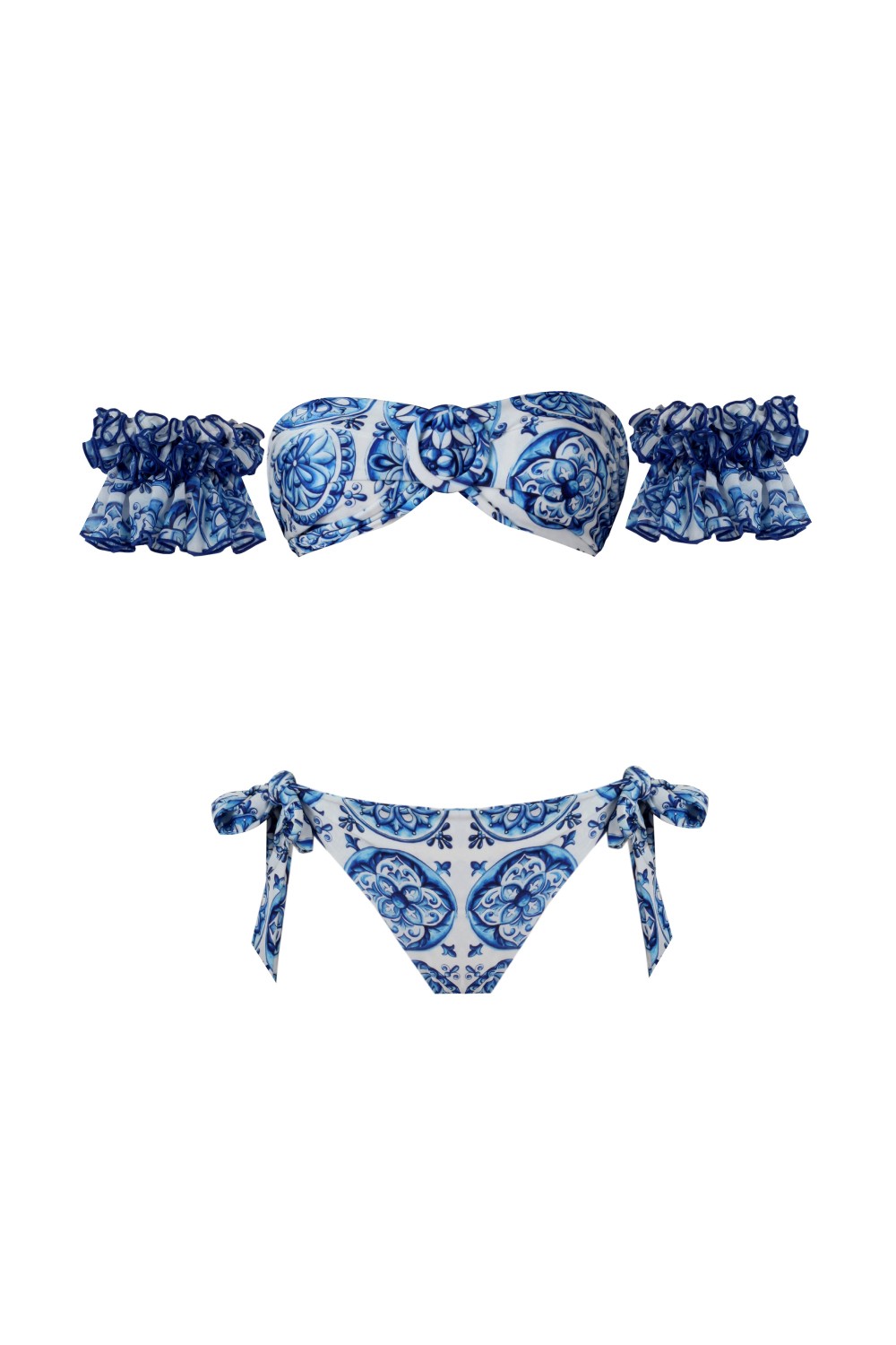 Marigold Bleu Blanc Low Waist Bikini
