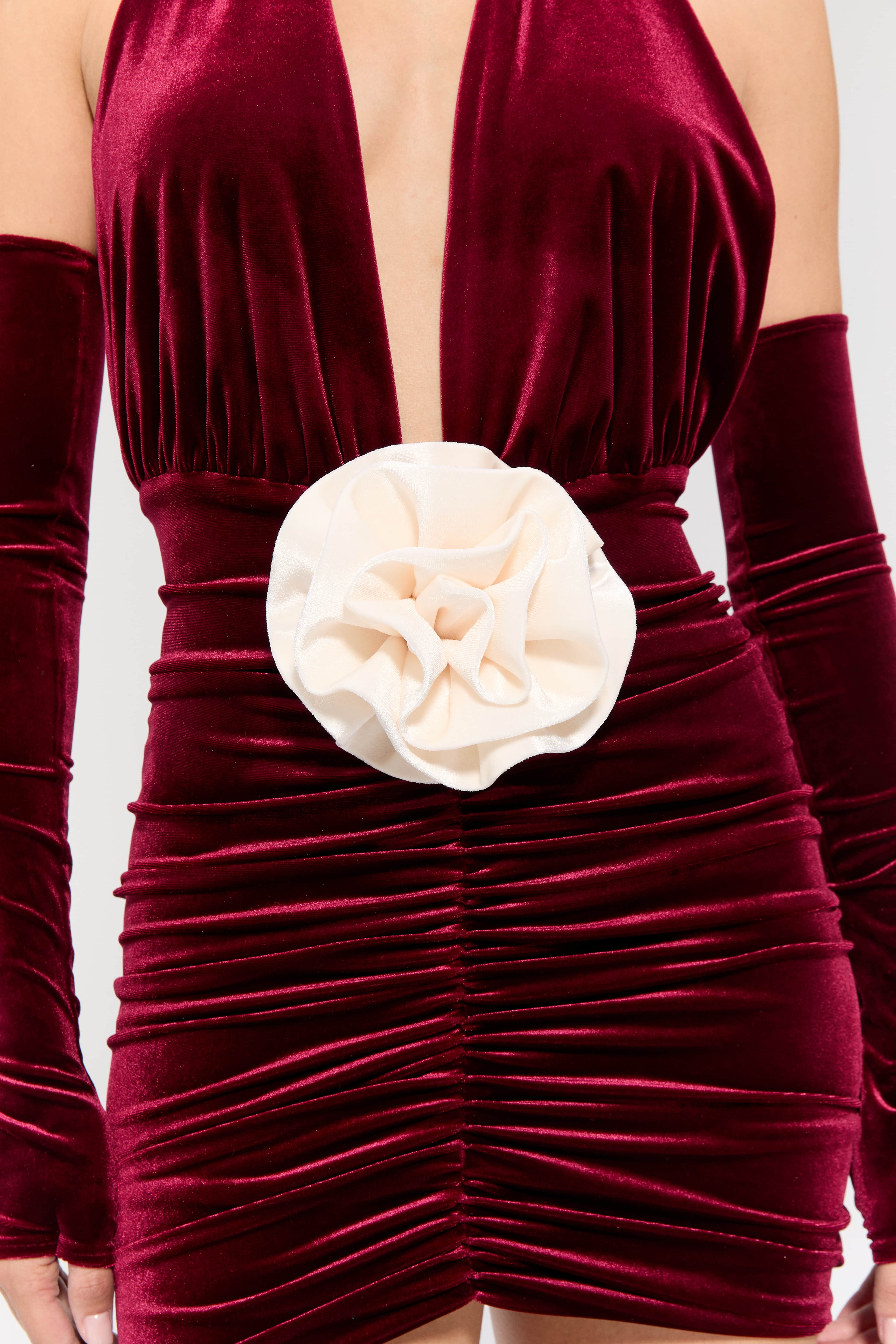 Mirabell Red Mini Dress