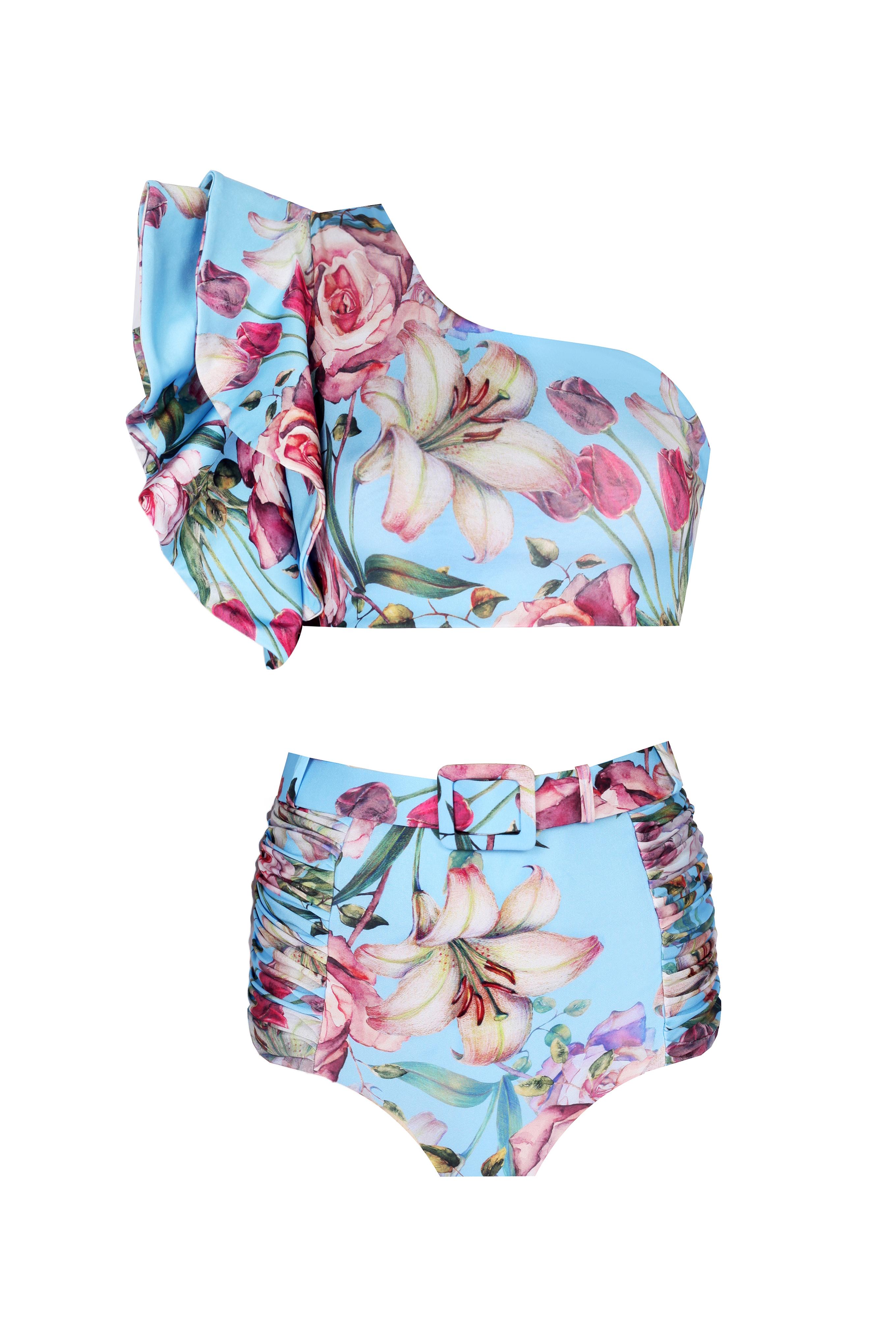 Begonia Blu Bikini Set