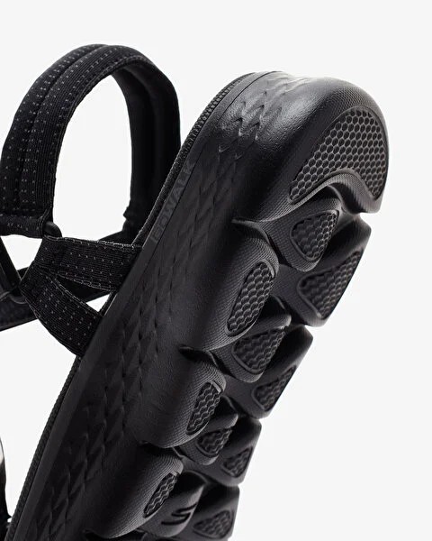 Skechers Go Walk Flex Sandal Sublıme Kadın Siyah Sandalet 141451 BBK