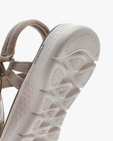 Skechers Go Walk Flex Sandal Sublıme Kadın Bej Sandalet 141451 TPE