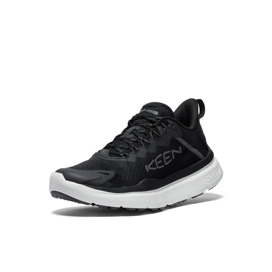 Keen Wk 450 Siyah Beyaz Kadın Yürüyüş Ayakkabısı