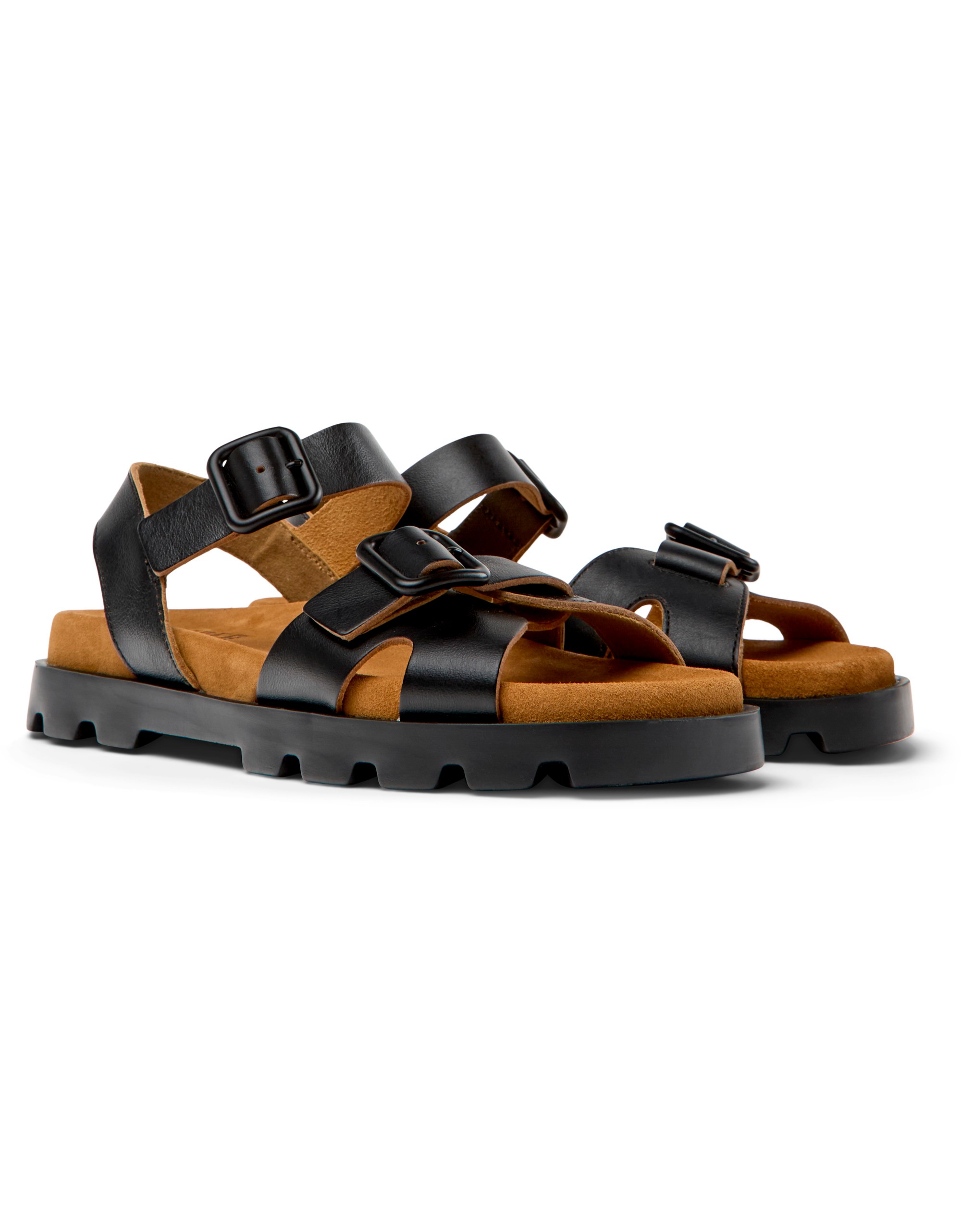 Camper Brutus Sandals Siyah Kadın Sandalet K201768-001