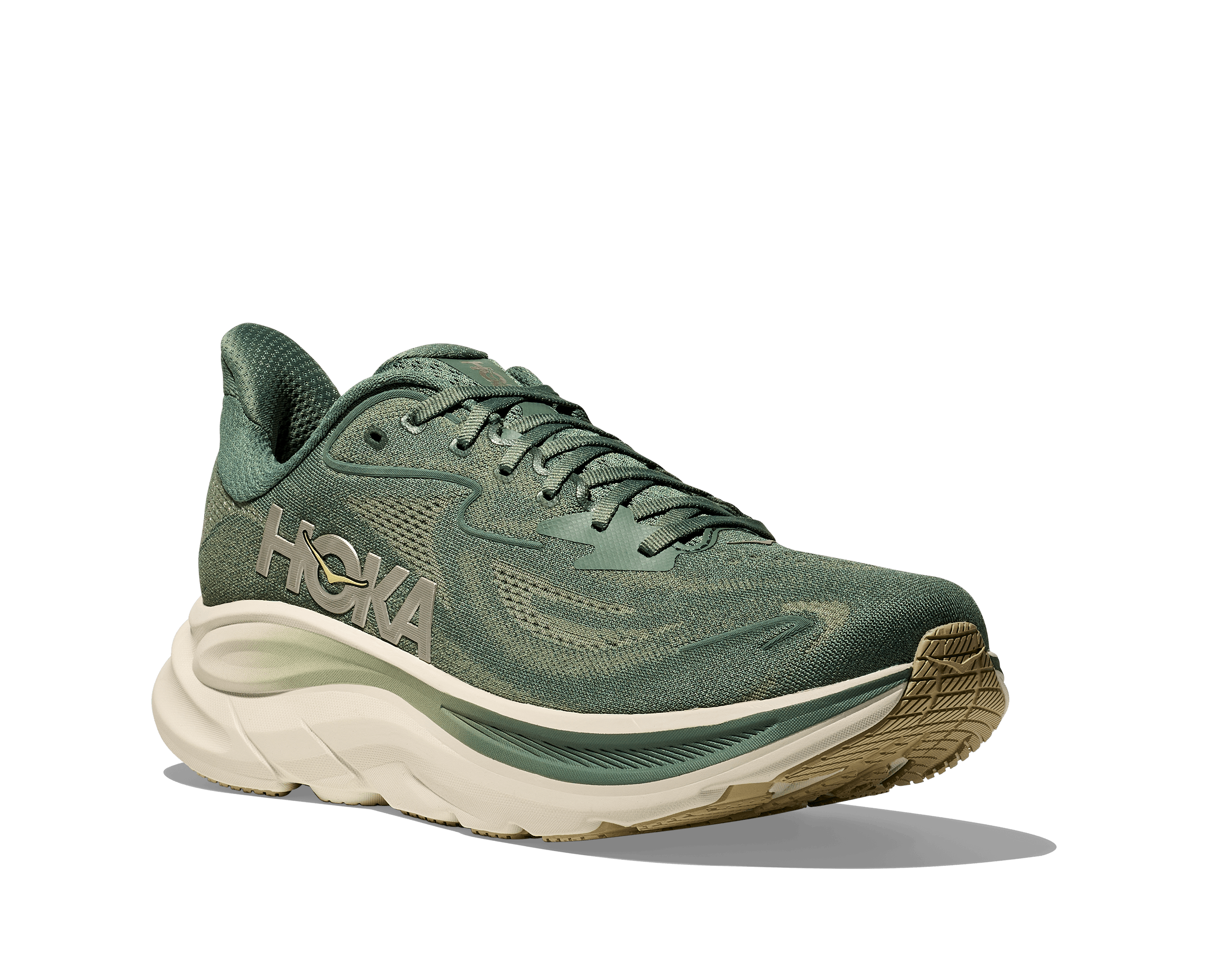 Hoka Clifton 10 Erkek Koyu Yeşil Koşu Ayakkabısı 1162030-FFF
