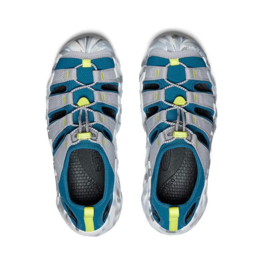 Keen Waterfront Hyperport H2 Erkek Gri-Mavi Outdoor Sandalet 1029113