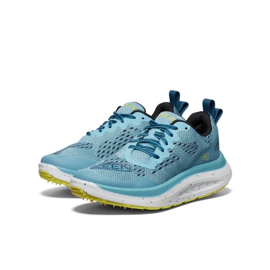 Keen Wk 400 Reef Waters/Evenıng Prımrose Kadın Mavi Outdoor Ayakkabı