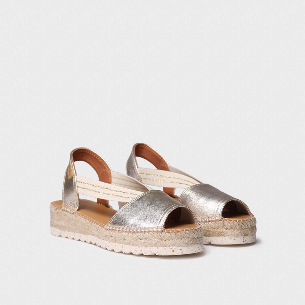 Toni Pons Estel SW Kadın Lame Dolgu Topuk Espadril 1TONW2025054