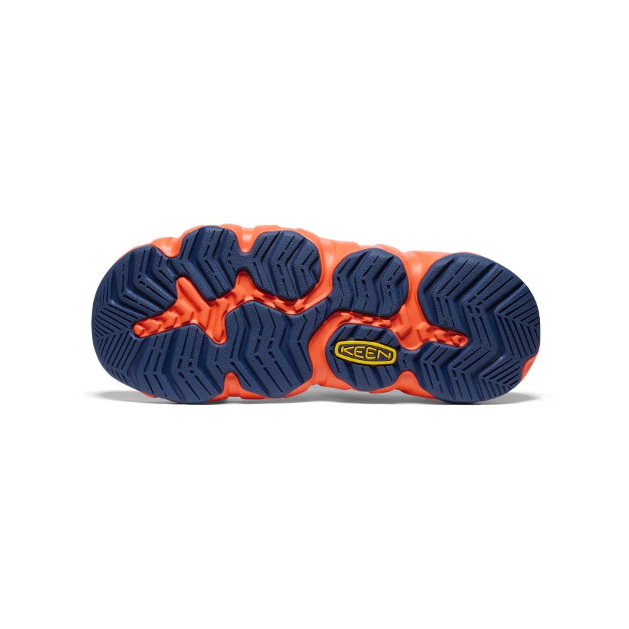 Keen Waterfront Hyperport H2 Erkek Turuncu-Lacivert Outdoor Sandalet 1029111