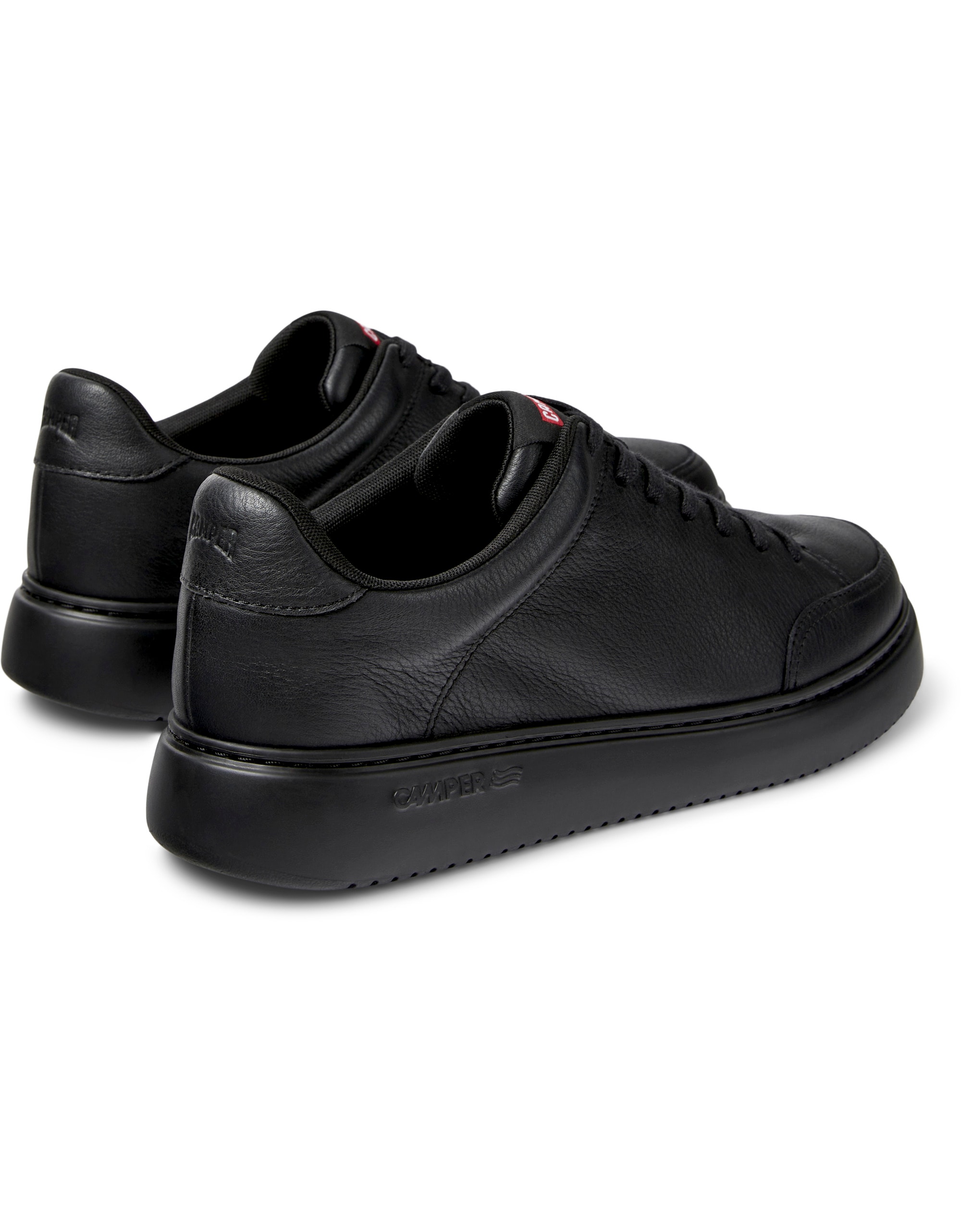 Camper Runner K21 Siyah Deri Erkek Sneaker K100841-015