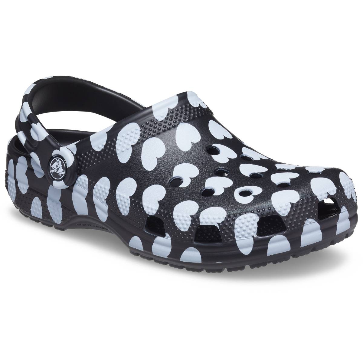 Crocs Classic Heart Print Clog