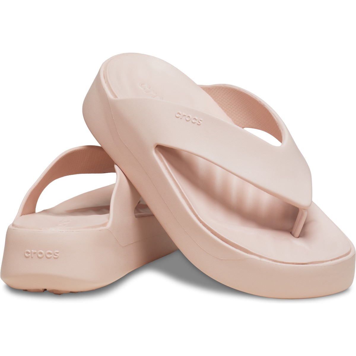 Crocs Getaway Platform Flip 209410 - Pudra