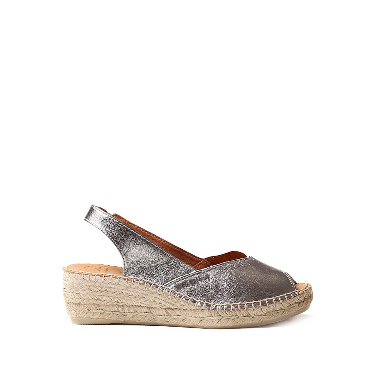 Toni Pons Bernia P Acer Kadın Gümüş Dolgu Topuk Espadril 1TONW2020011