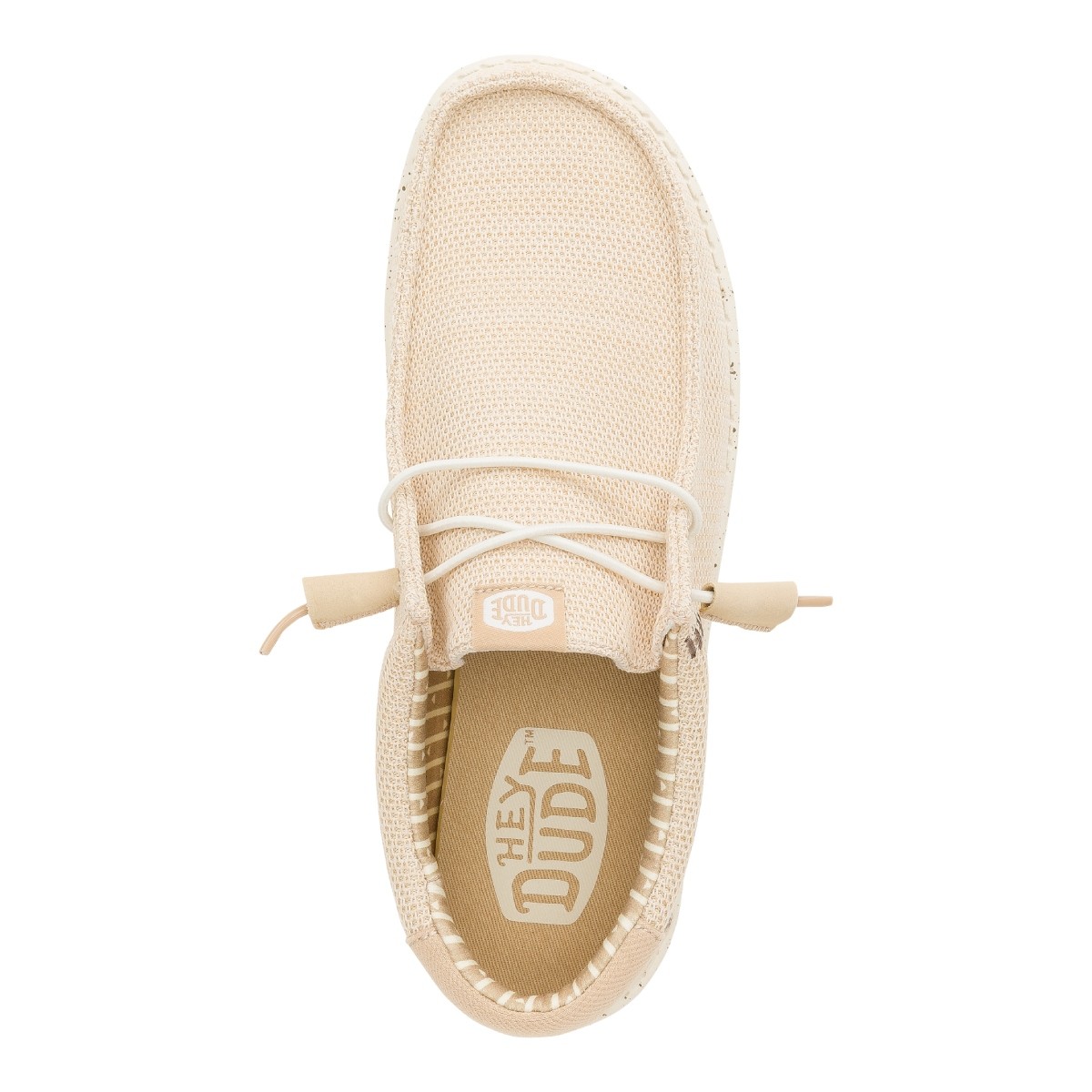 Hey Dude Wally Stretch Sox Irish Cream Egret HD.41898 0LZ