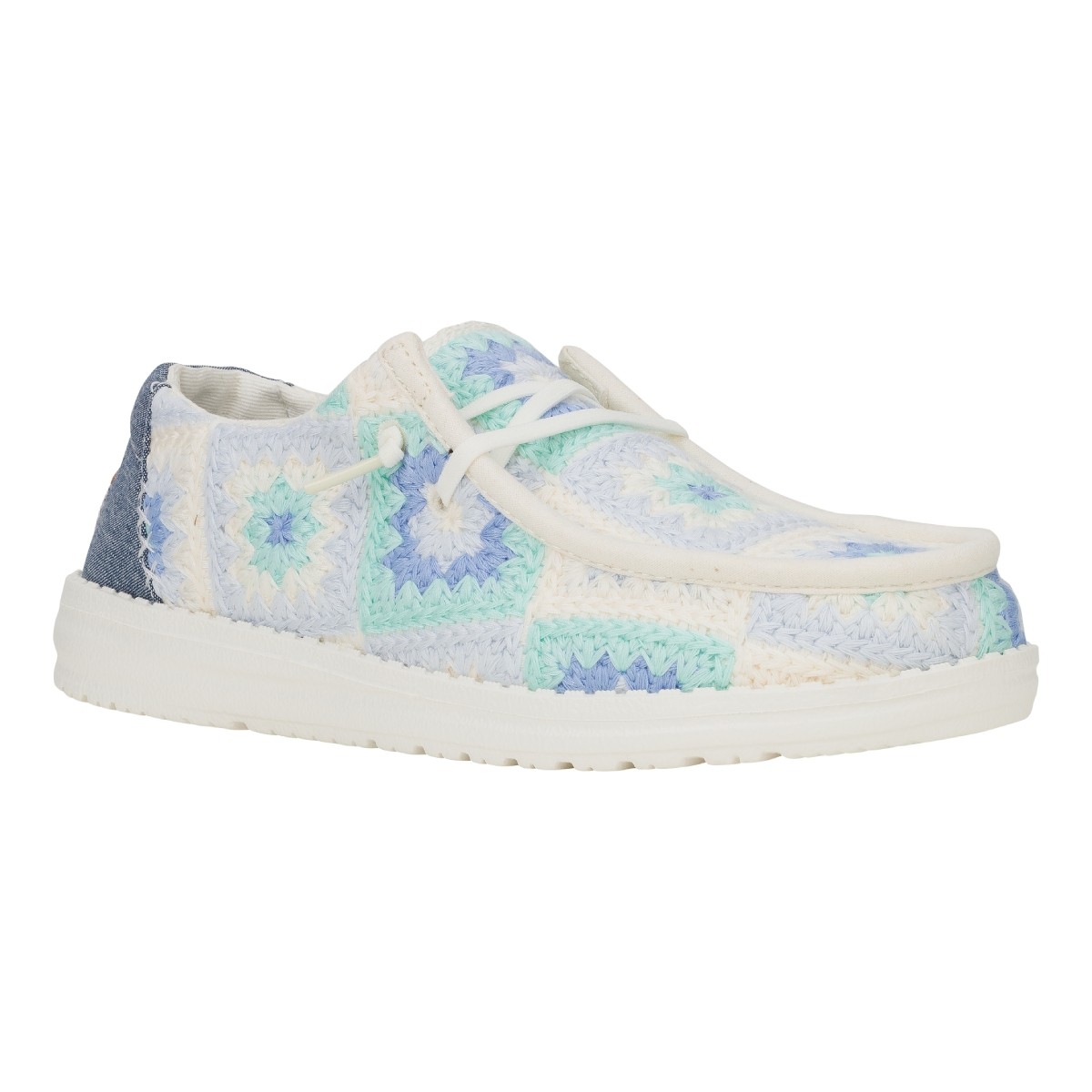 Hey Dude Wendy Cottage Crochet Bay Blue Multi HD.43109 4VP