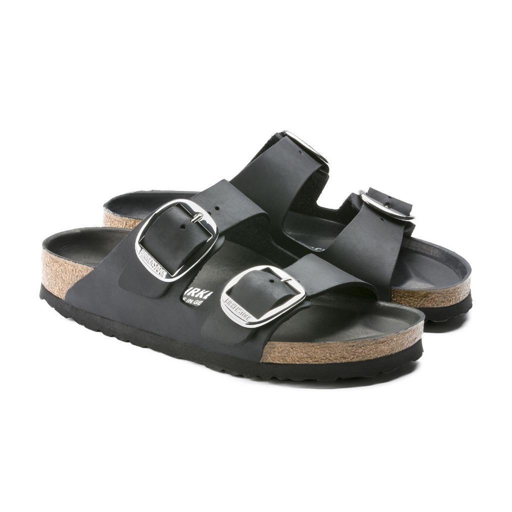 Birkenstock Arızona Bıg Buckle Leoı Kadın Siyah Terlik 1011075