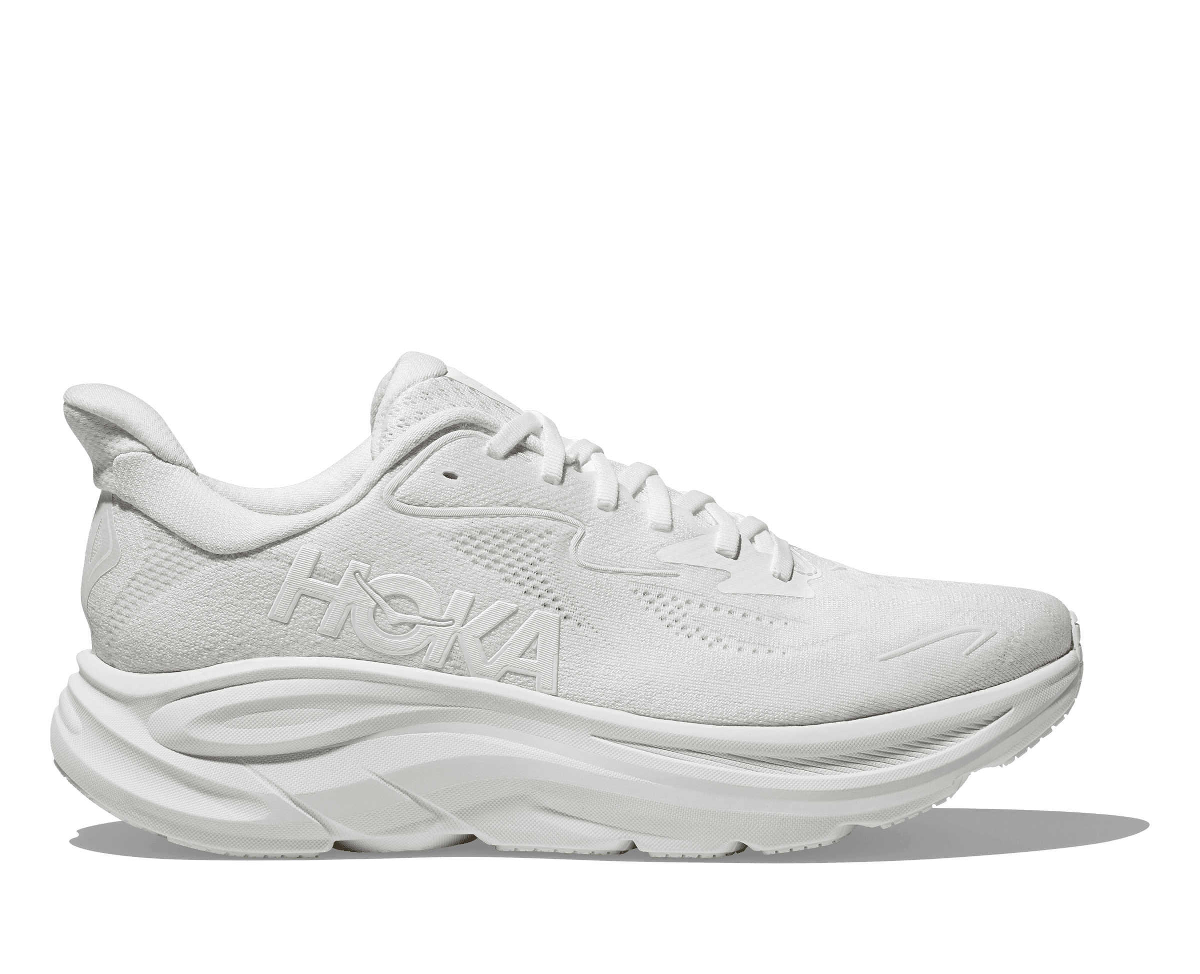 Hoka Clifton 10 Kadın Beyaz Koşu Ayakkabısı 1162031-WWH