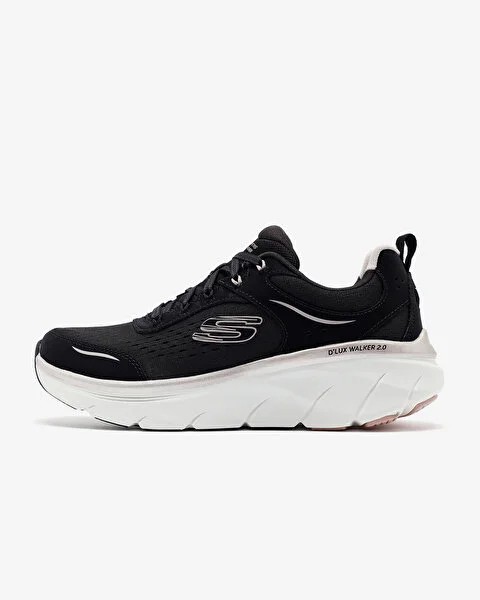 Skechers D'Lux Walker 2.0 Gradıent Glam Kadın Siyah Spor Ayakkabı 150103 BKRG