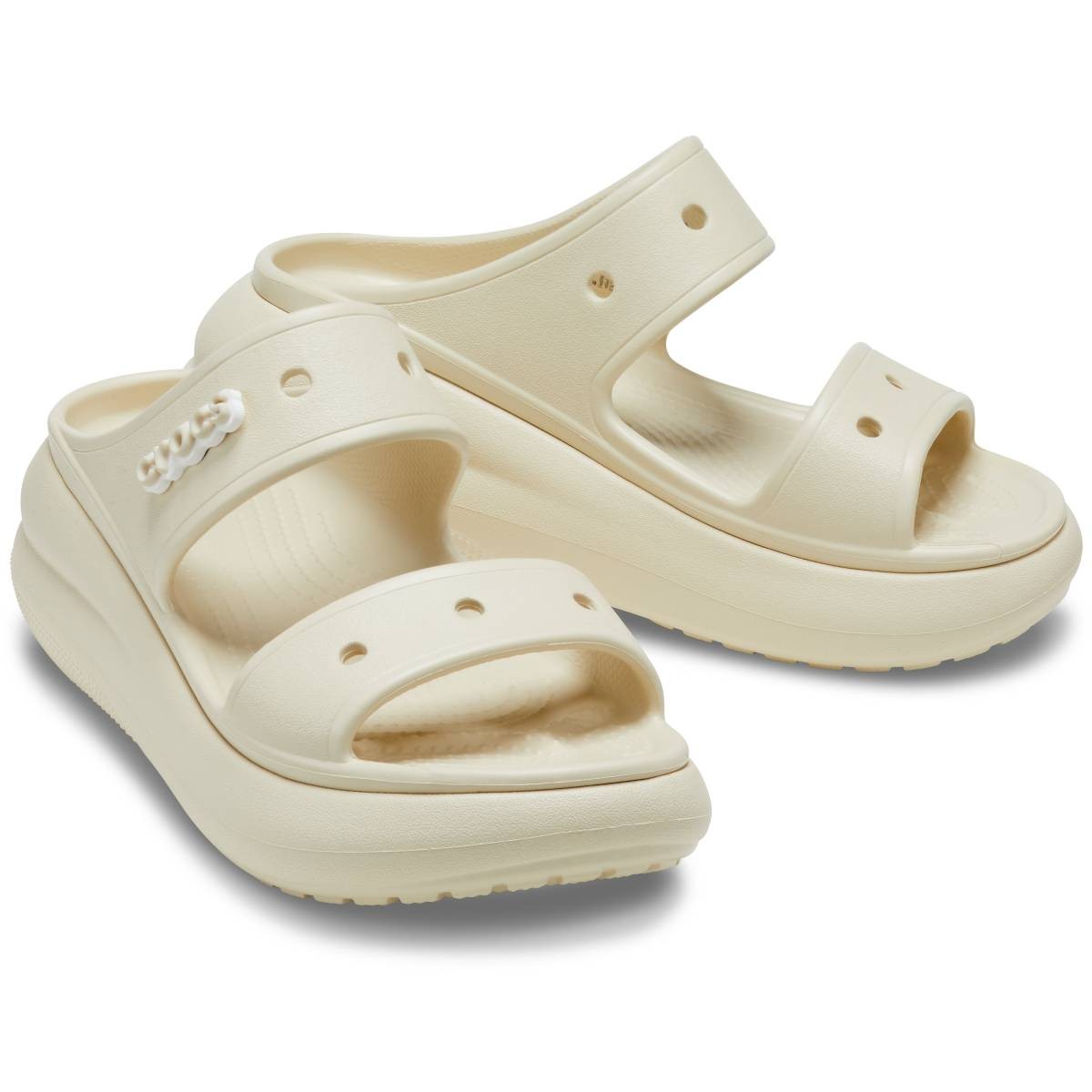 Crocs Classic Crush Sandal Woman 207670 - Krem