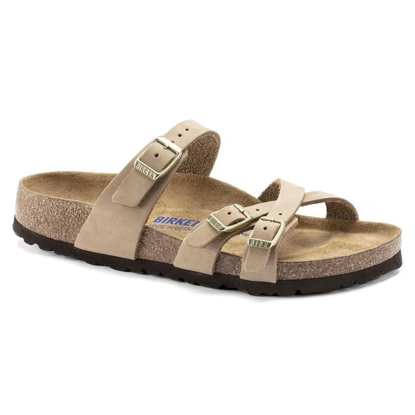 Birkenstock Franca Sfb Nu Kadın Taş Düz Terlik 1022973