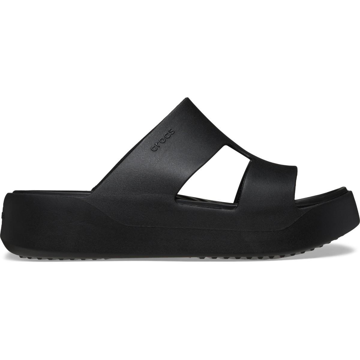 Crocs Getaway Platform H-Strap 209409 - Siyah