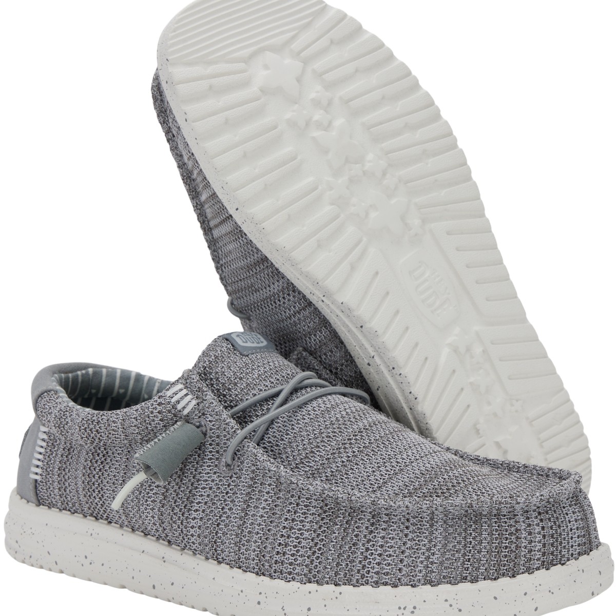 Hey Dude Wally Stretch Sox Grey HD.41898 030