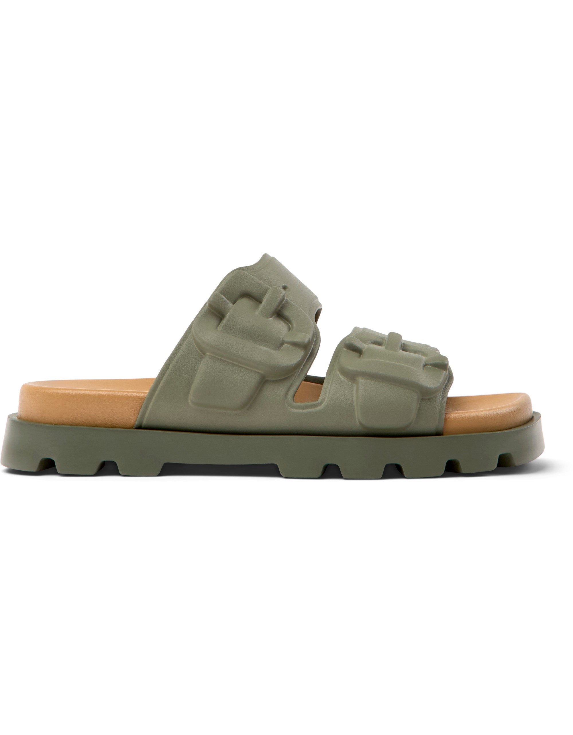 Camper Brutus Sandals Kadın Yeşil Spor Terlik K201792-004