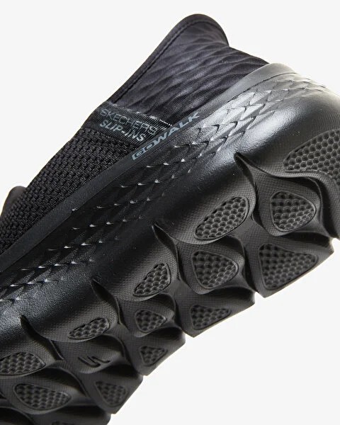 Skechers Go Walk Flex-Relish Slip-İns Kadın Siyah Yürüyüş Ayakkabısı 124963TK BBK