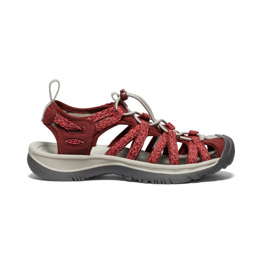 Keen Whısper Cayenne Fıred Brıck Kadın Bordo Outdoor Sandalet 1028817