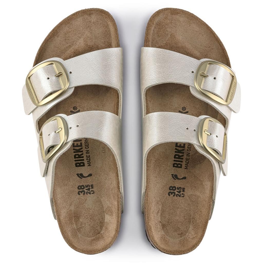 Birkenstock Arızona Bıg Buckle Bf Graceful Kadın İnci Beyazı Terlik 1020021