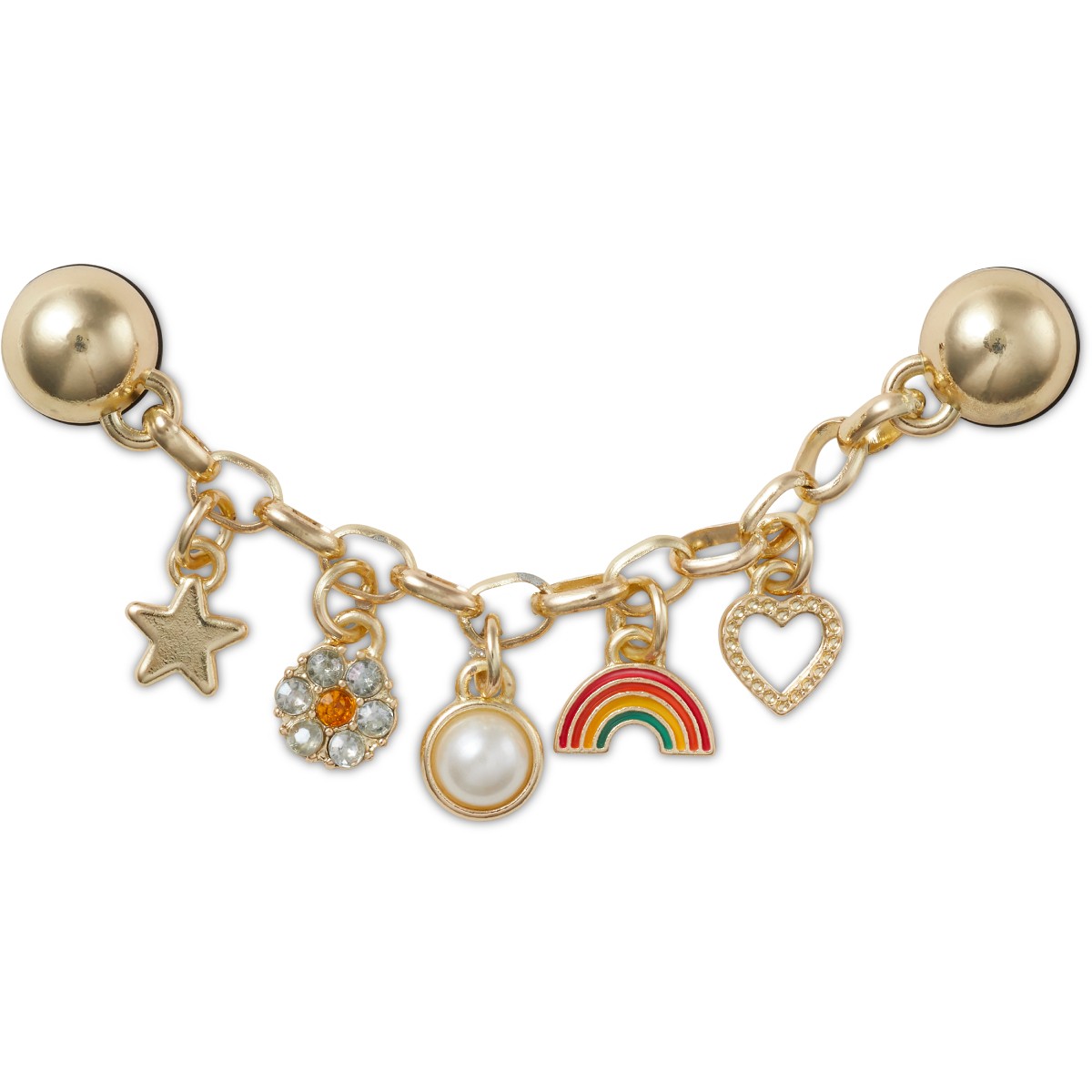 Crocs Friendship Bracelet Chain Unisex Renkli Rozet